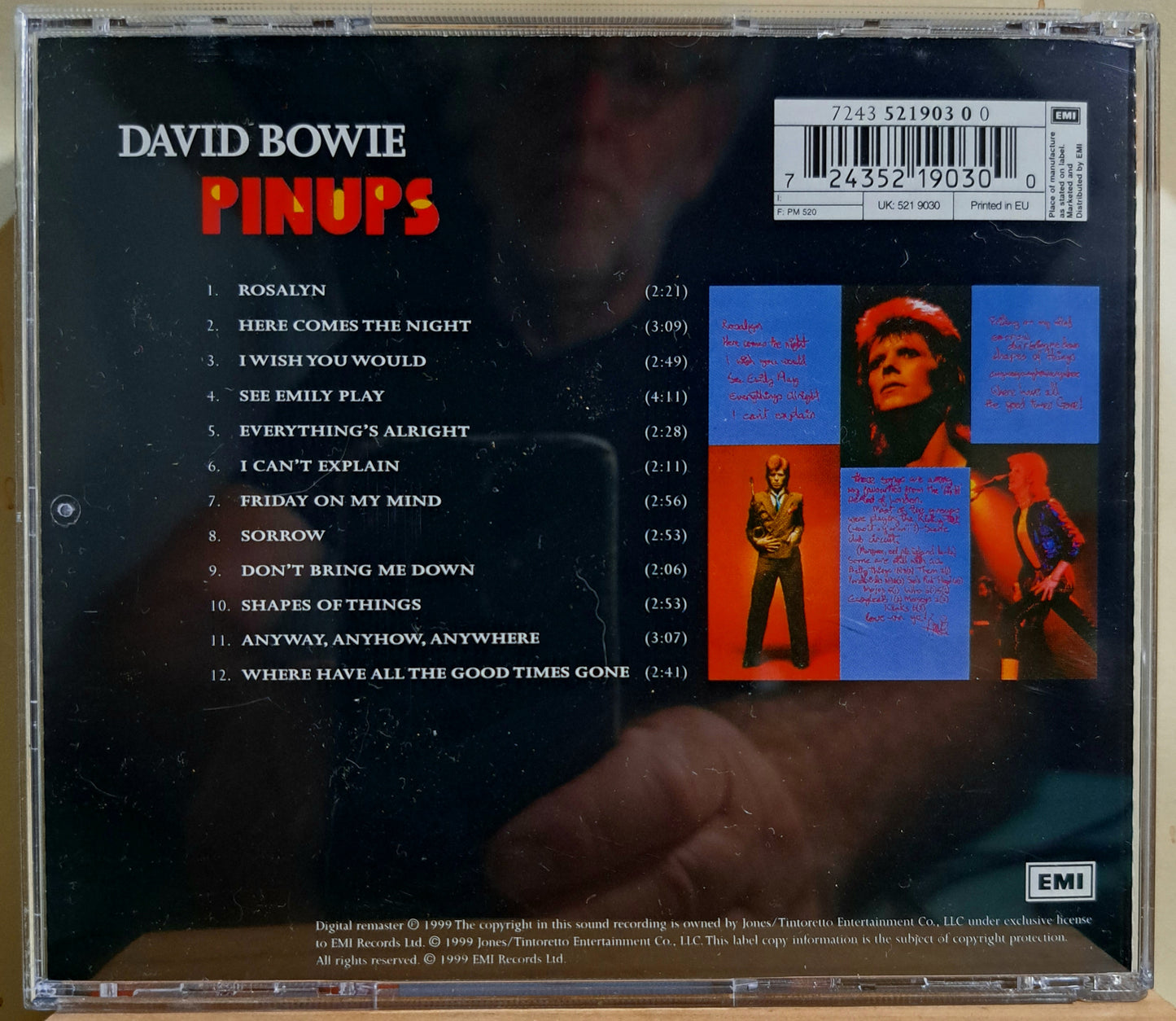 David Bowie - Pinups (cd)