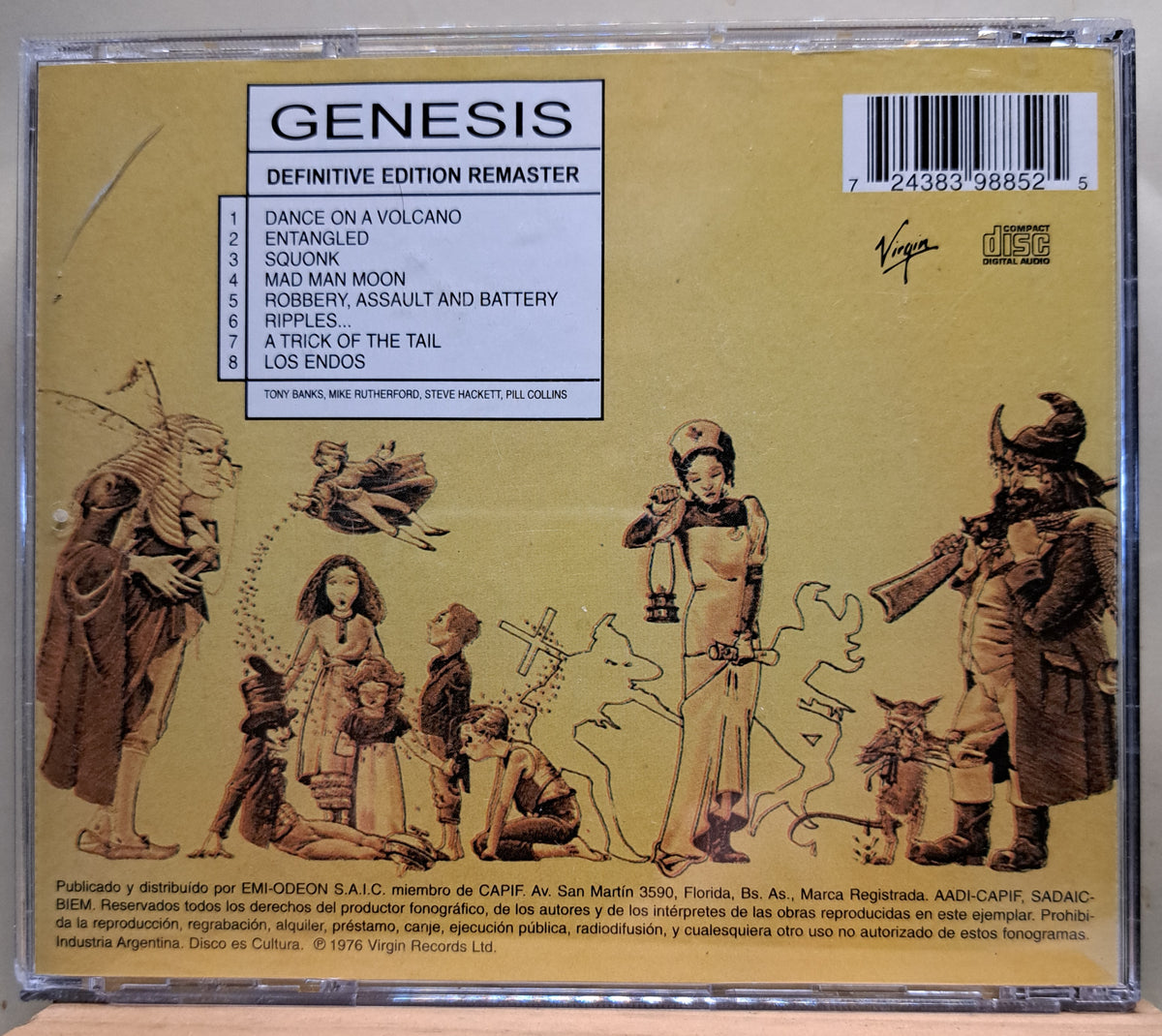 Genesis - a trick of the tail (cd)