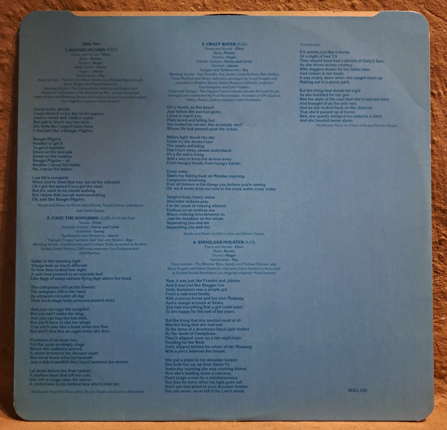 Elton John - Blue Moves