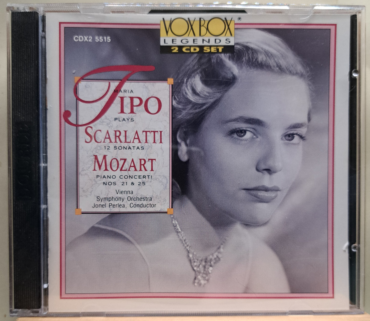 Maria Tipo - Maria Tipo plays Mozart & Scarlatti (double cd)