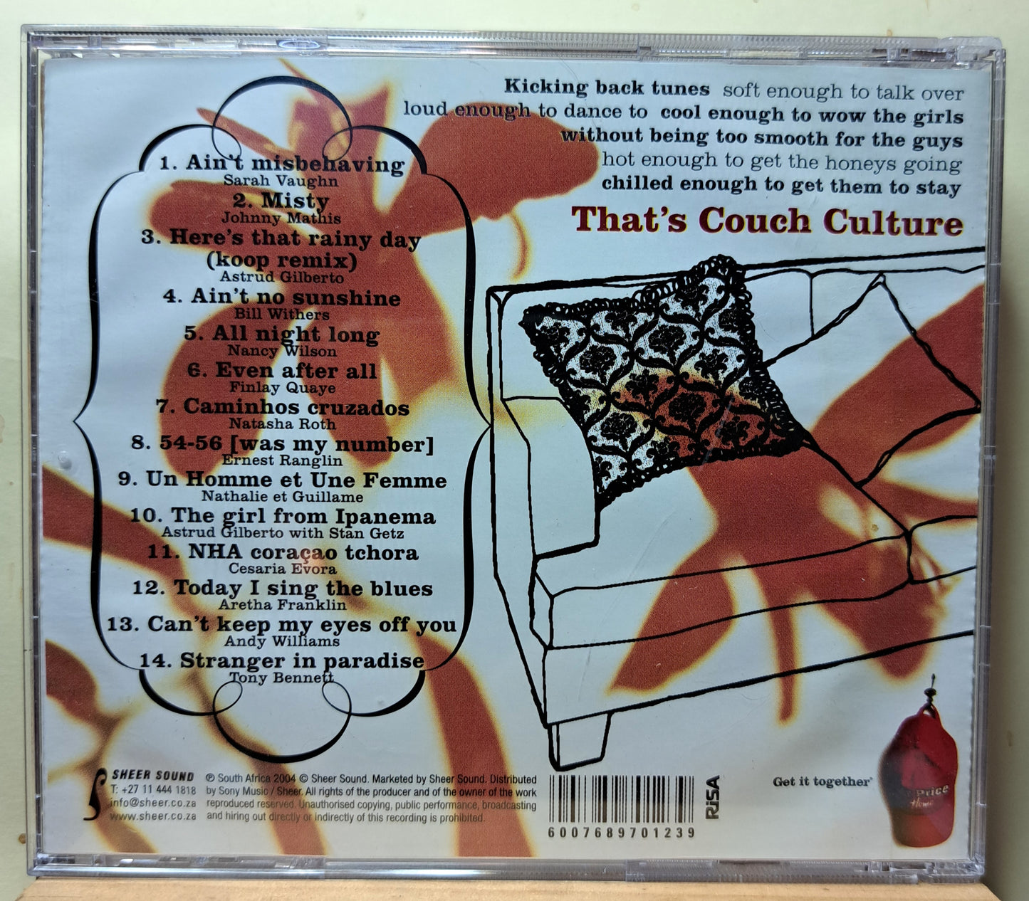 Couch Culture - Tunes to kick back to (cd)