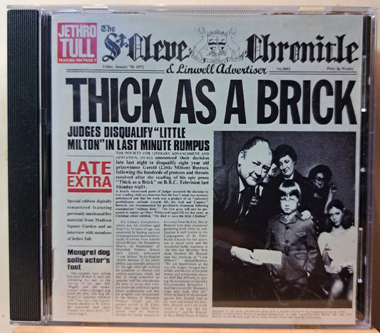 Jethro Tull - Thick as a brick (cd)