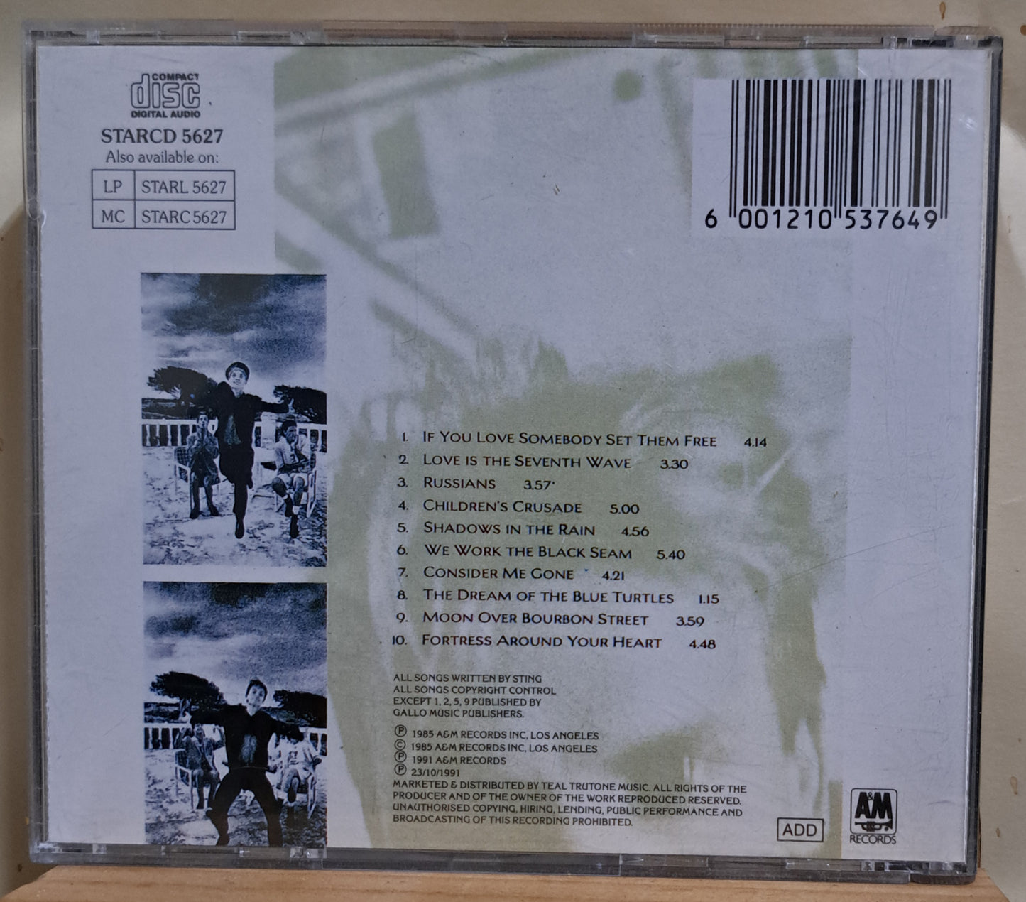 Sting - The dream of the blue turtles (cd)