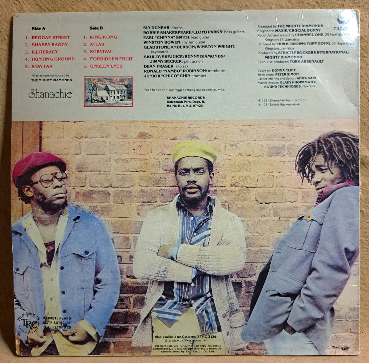 Mighty Rasta The Mighty Diamonds - Reggae Street – R62 Music Store