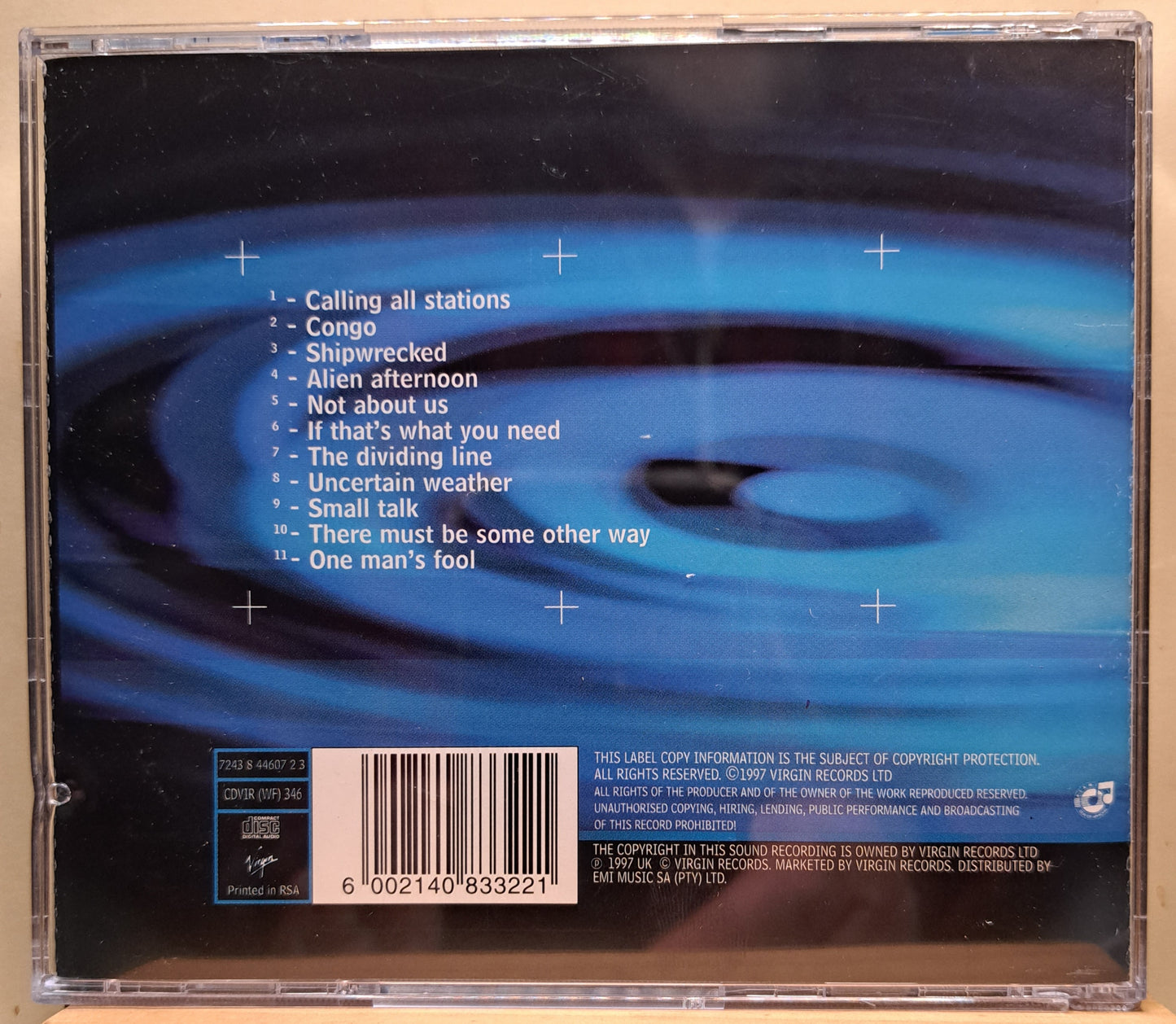 Genesis - Calling all stations (cd)