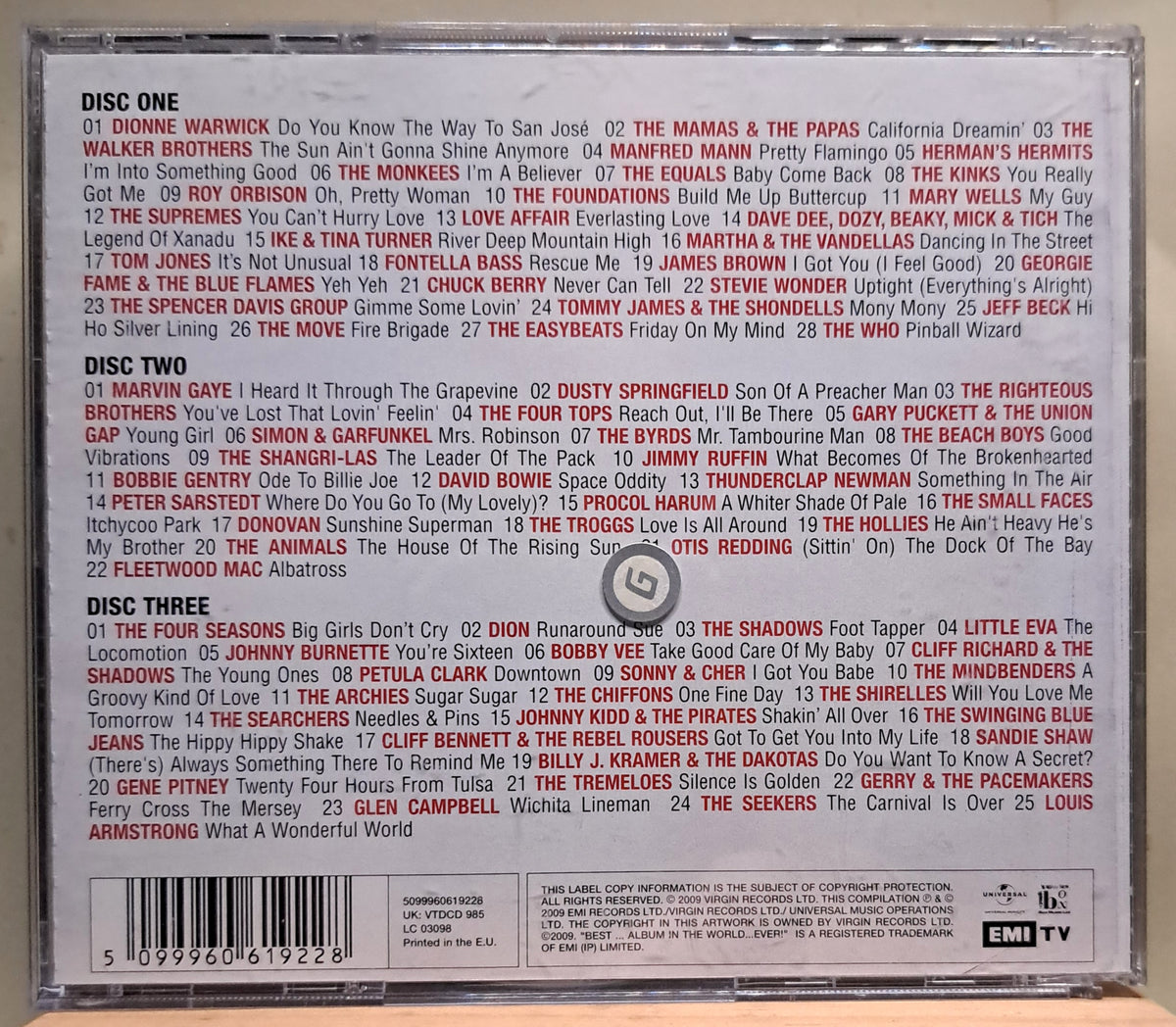 The best Sixties album in the world...ever! (3 cd box set)