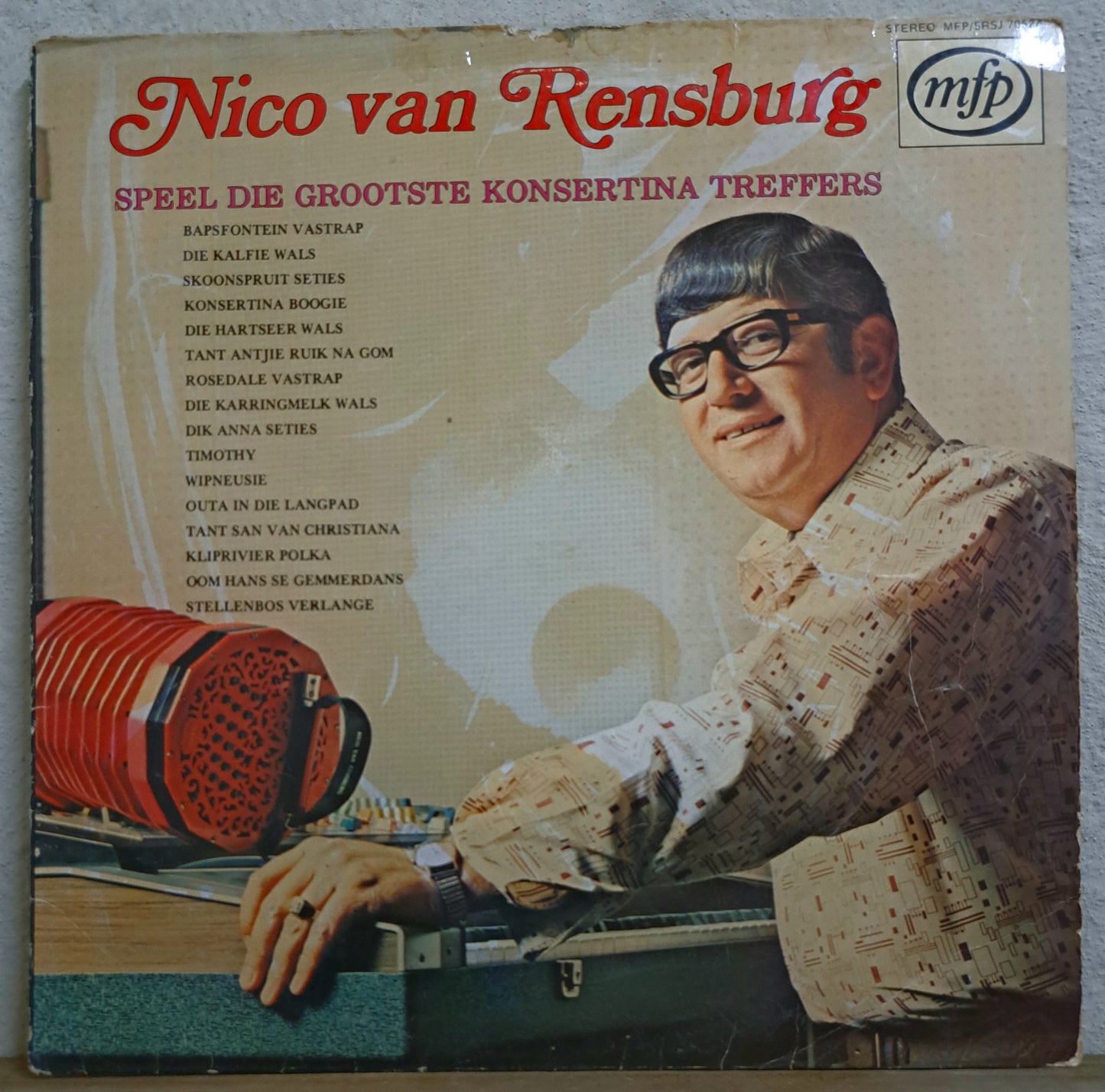 Nico van Rensburg - speel die grootste konsertina treffers