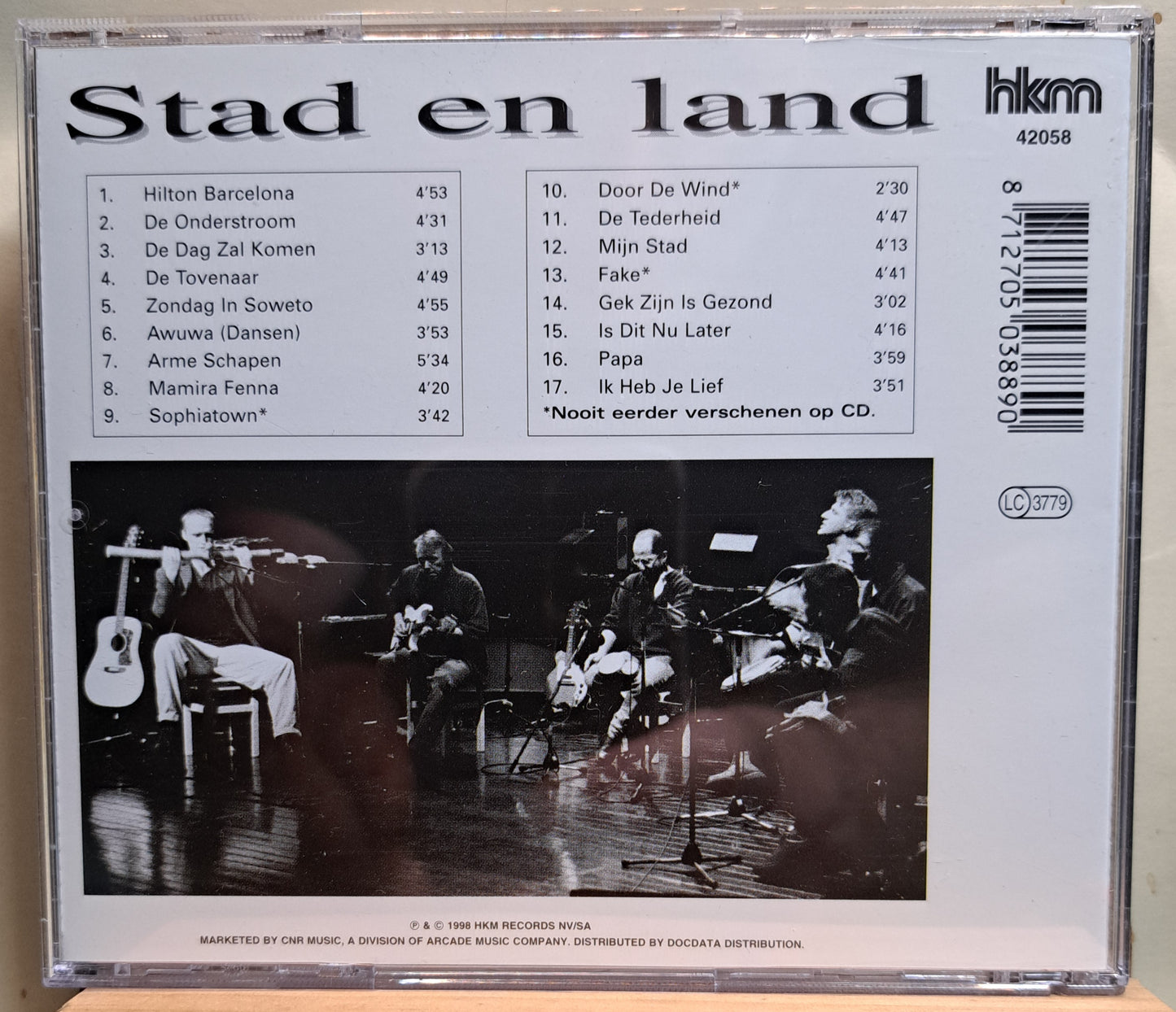 Stef Bos - Stad en Land (cd)