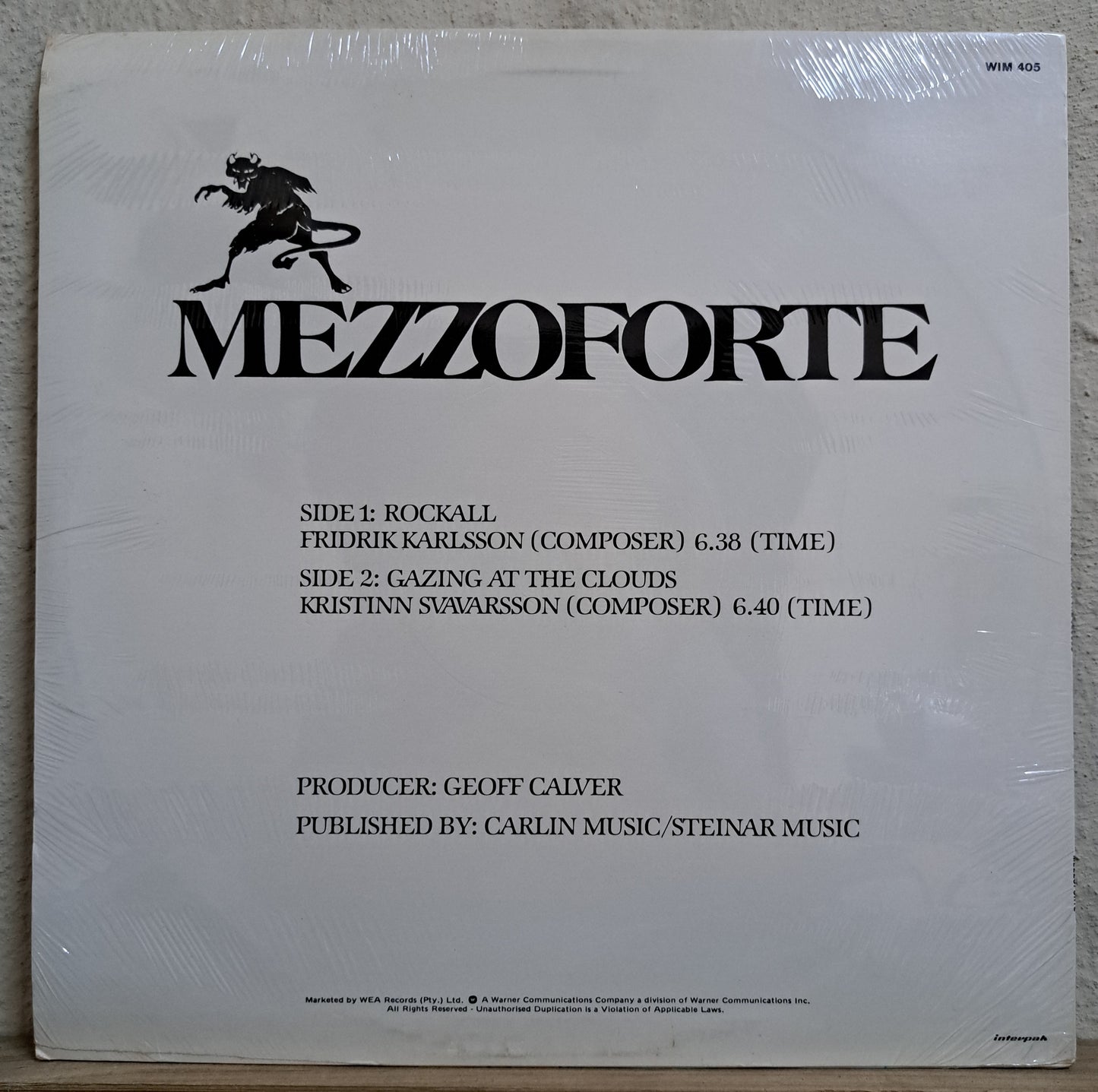 Mezzoforte - Rockall 12"maxi (still sealed)