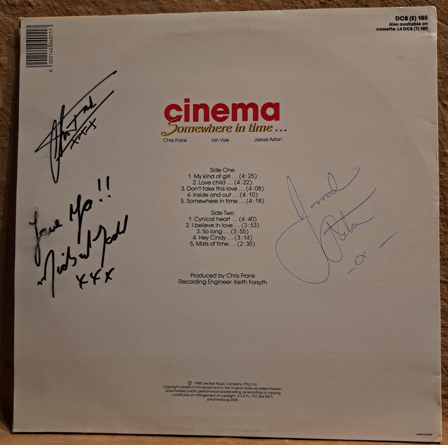 Cinema - Somewhere in time...