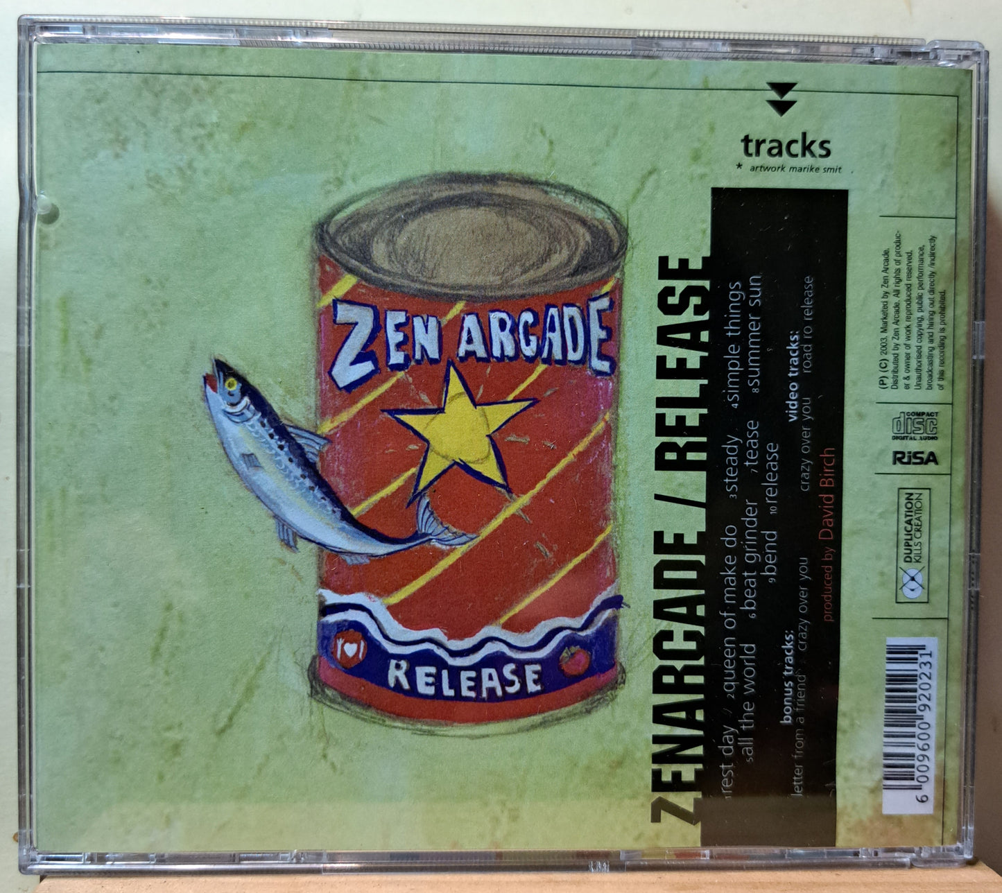Zen Arcade - Release (cd)