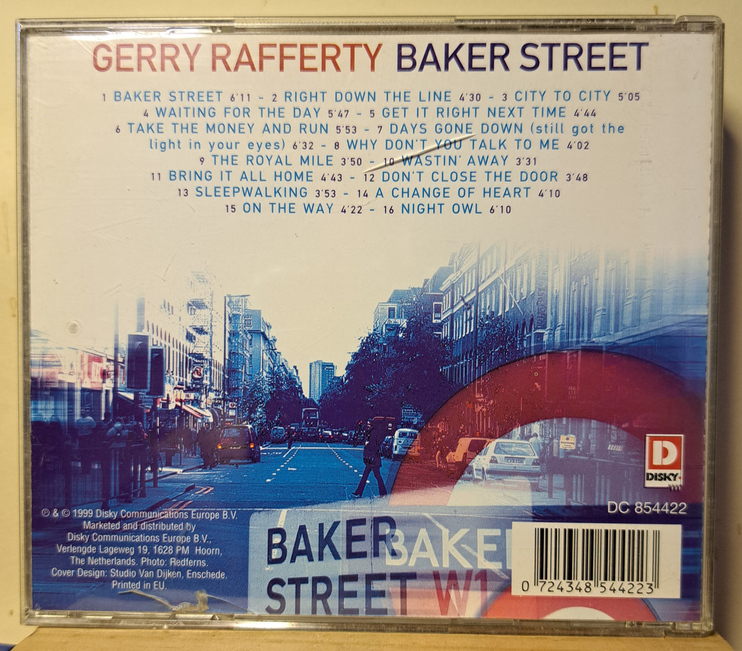 Gerrymandering Rafferty - Baker Street (cd)