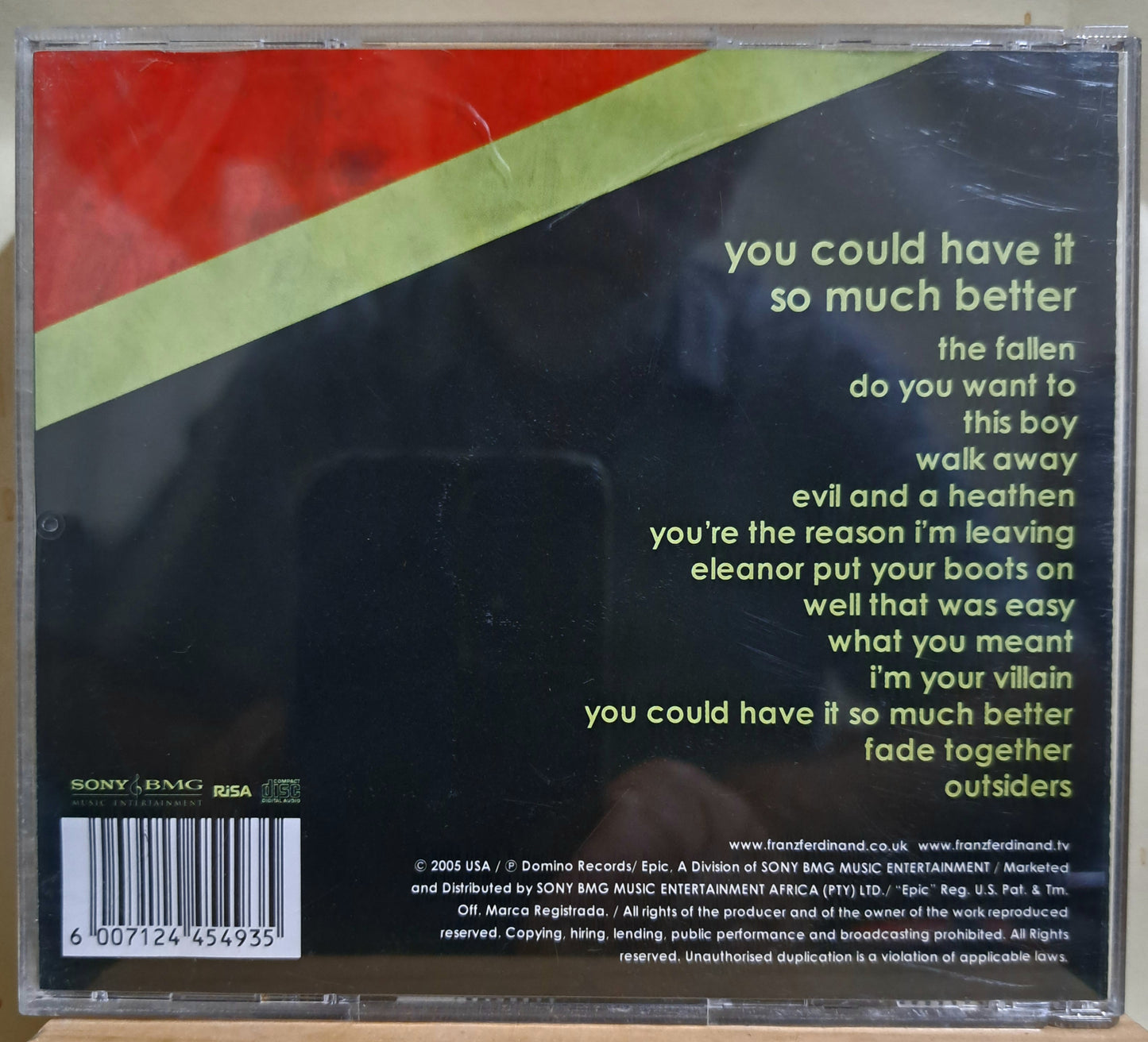 Franz Ferdinand - You could have it so much better (cd)