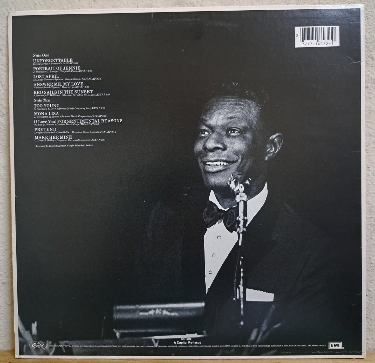 Nat King Cole - Unforgettable