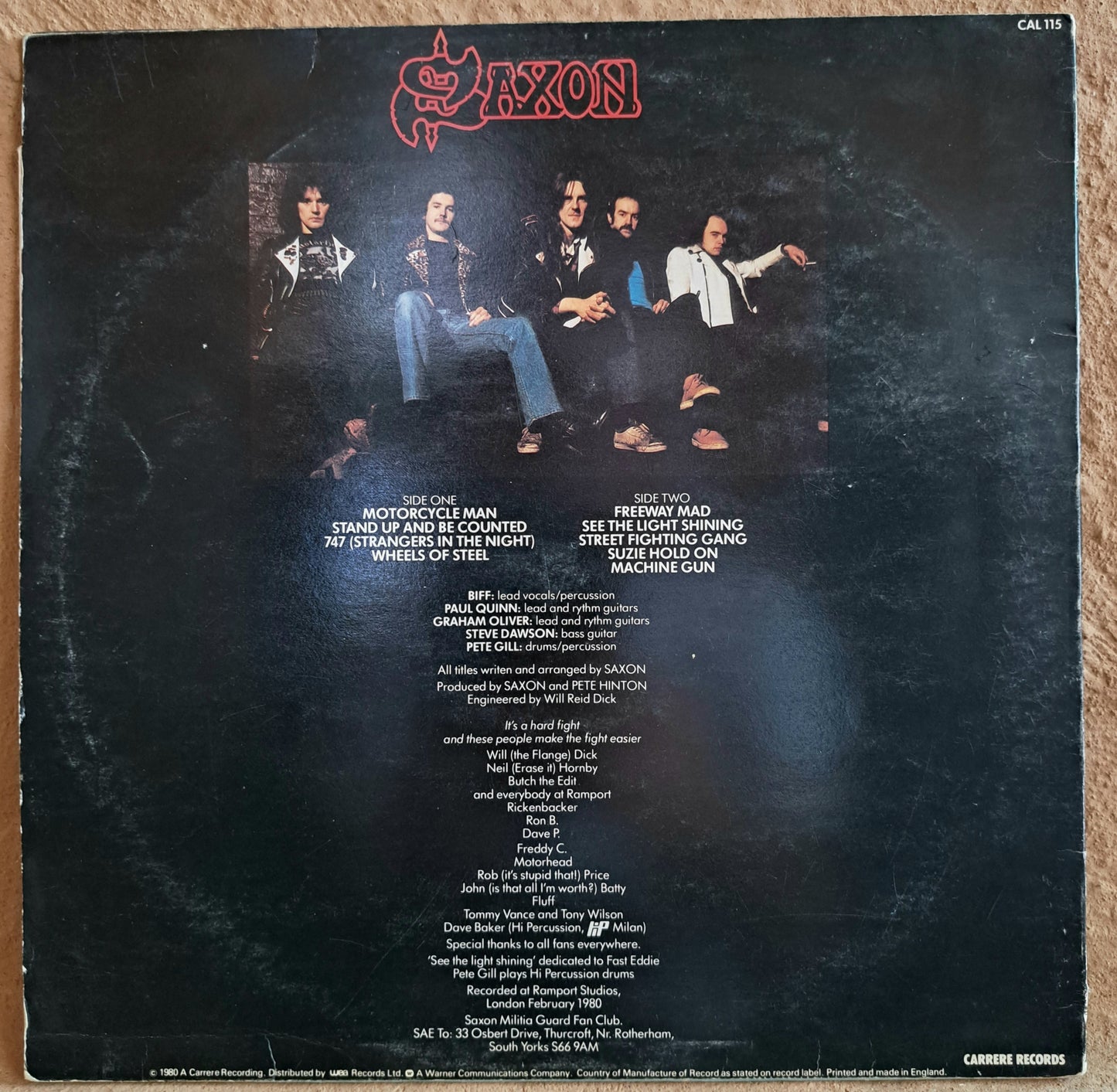 Saxon - Wheels of Steel