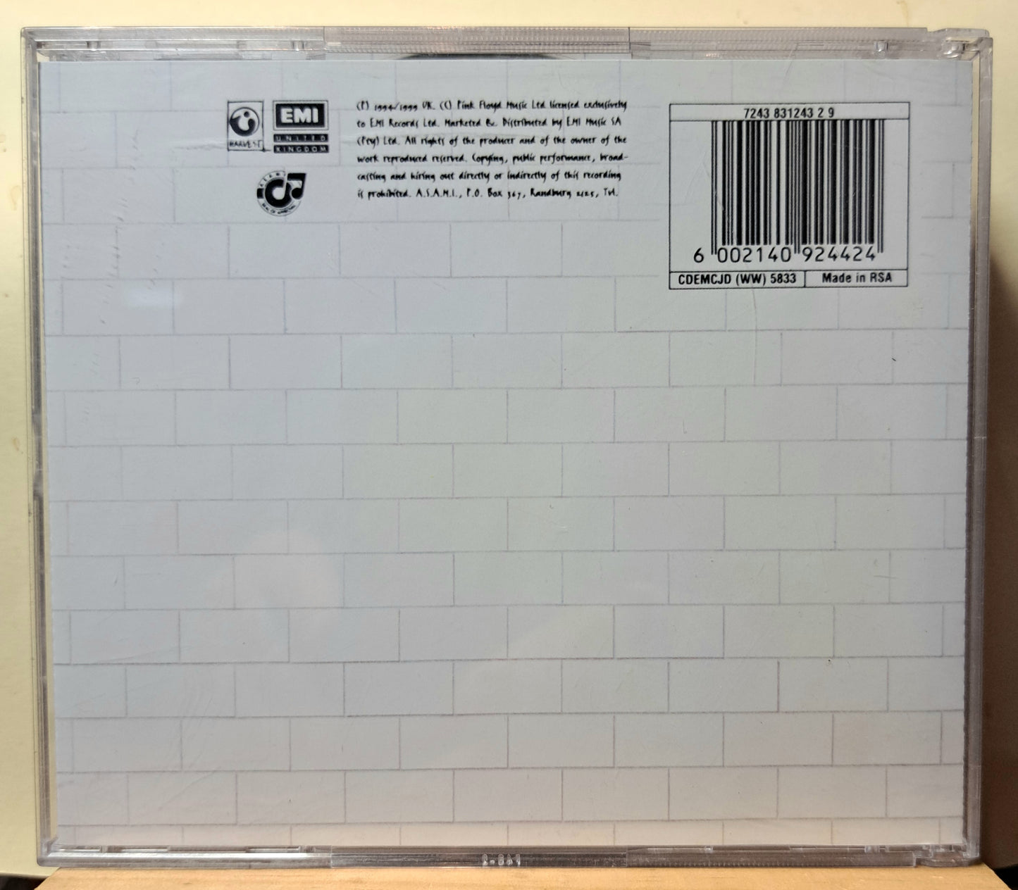 Pink Floyd - The Wall (double cd)