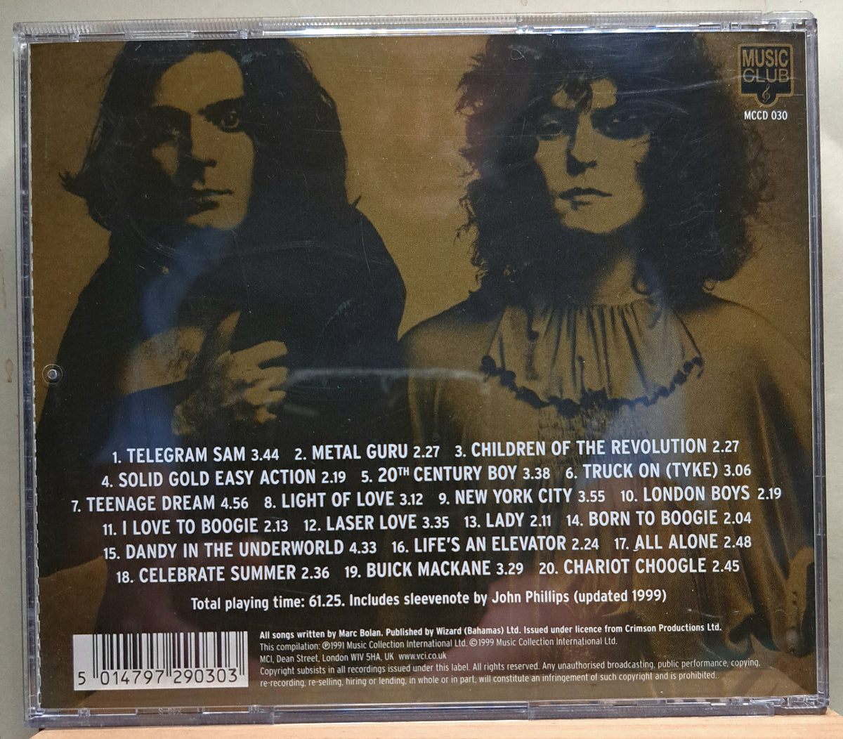 T.REX - The very best of...(cd)