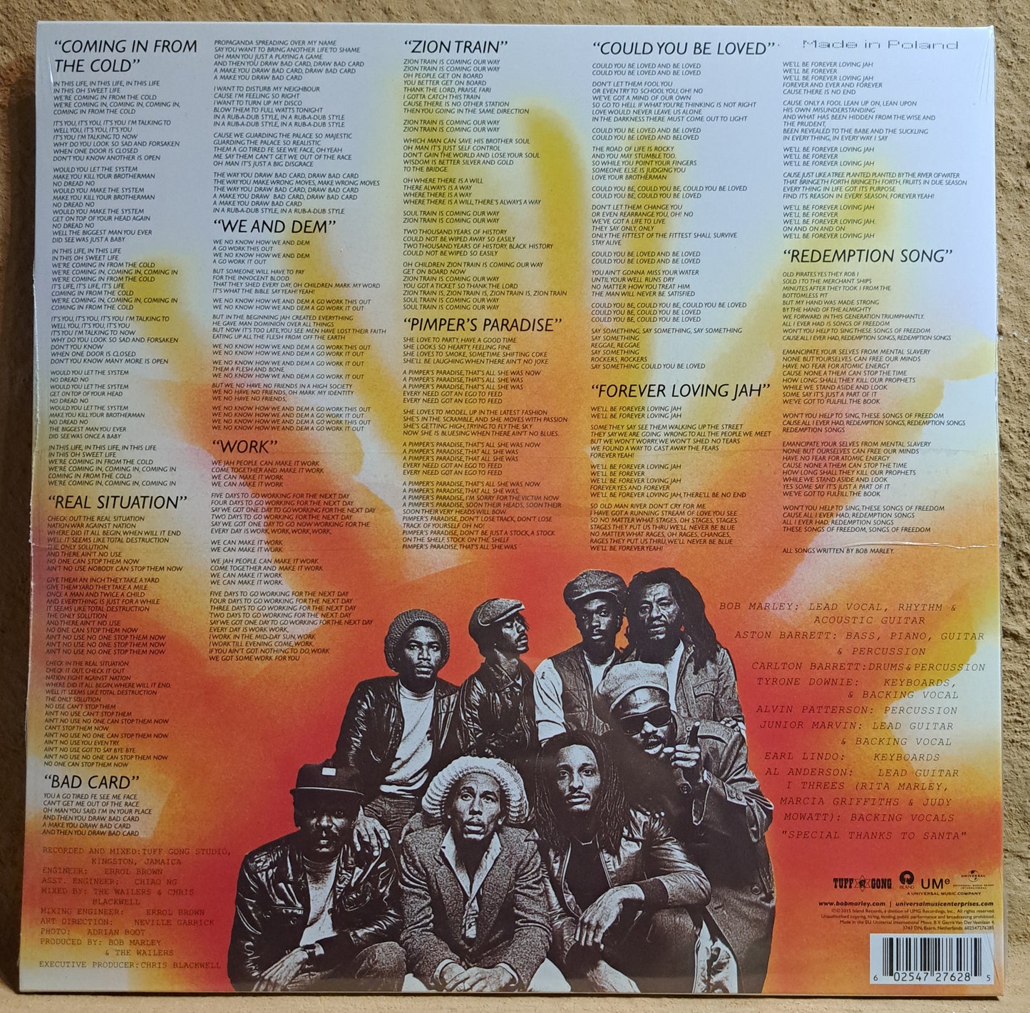 Bob Marley & The Wailers - Uprising (new/sealed)