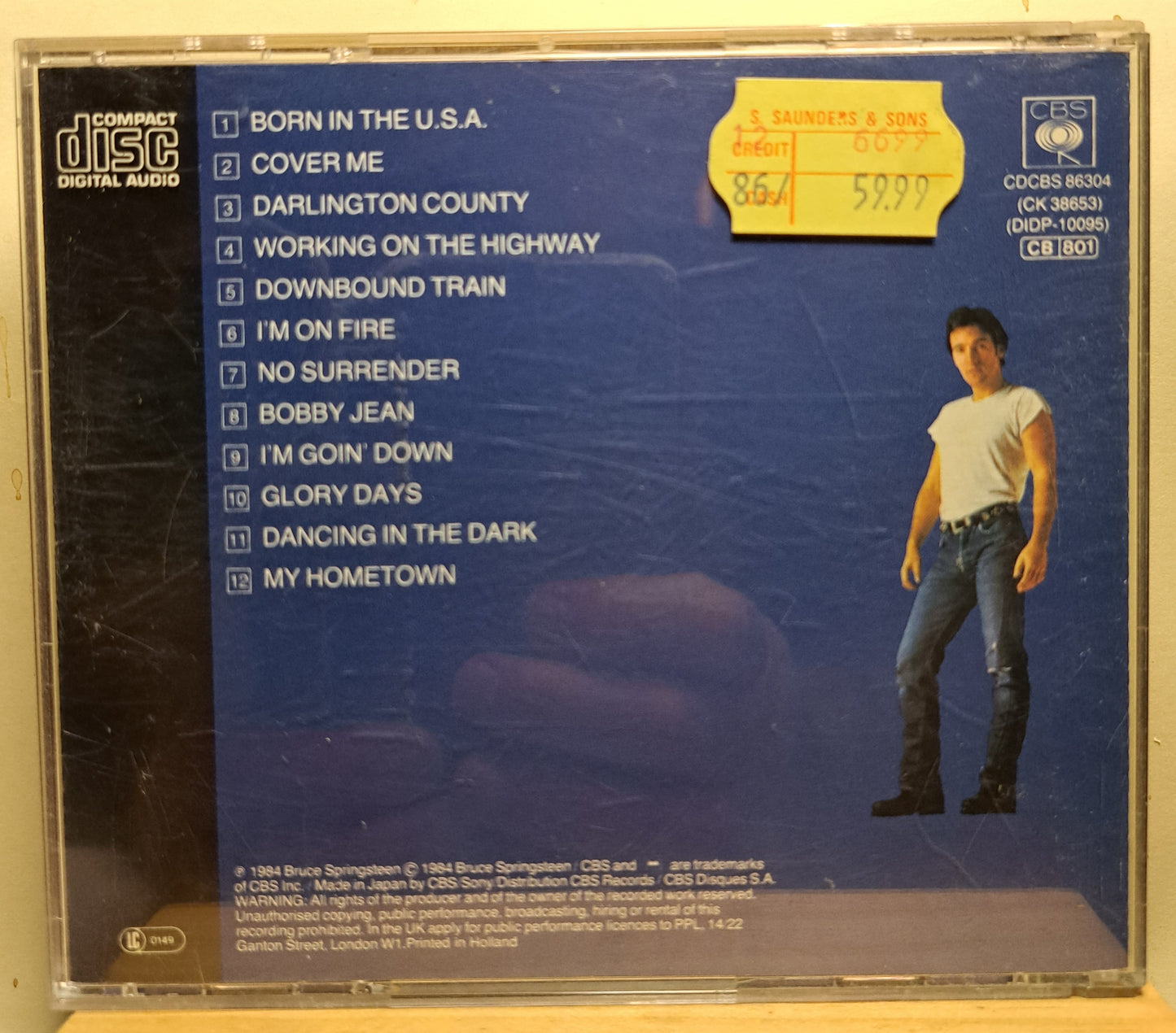 Bruce Springsteen - Born in the USA (cd)