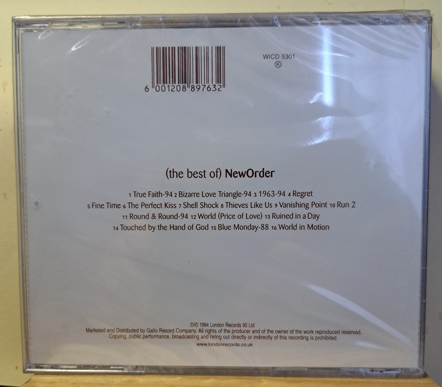 New Order - The best of (new/ sealed cd)