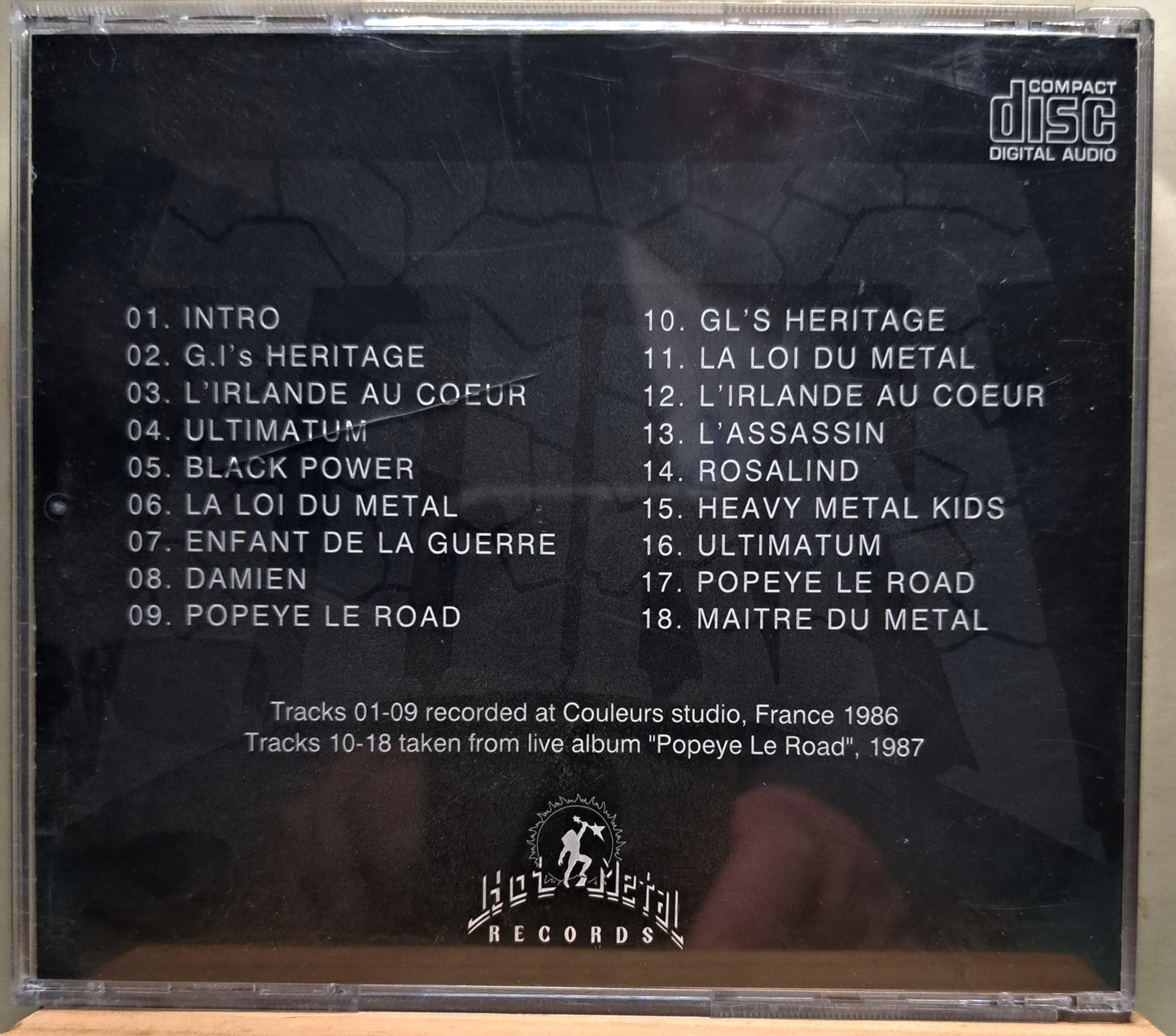Titan - Titan & Popeye le road (cd)