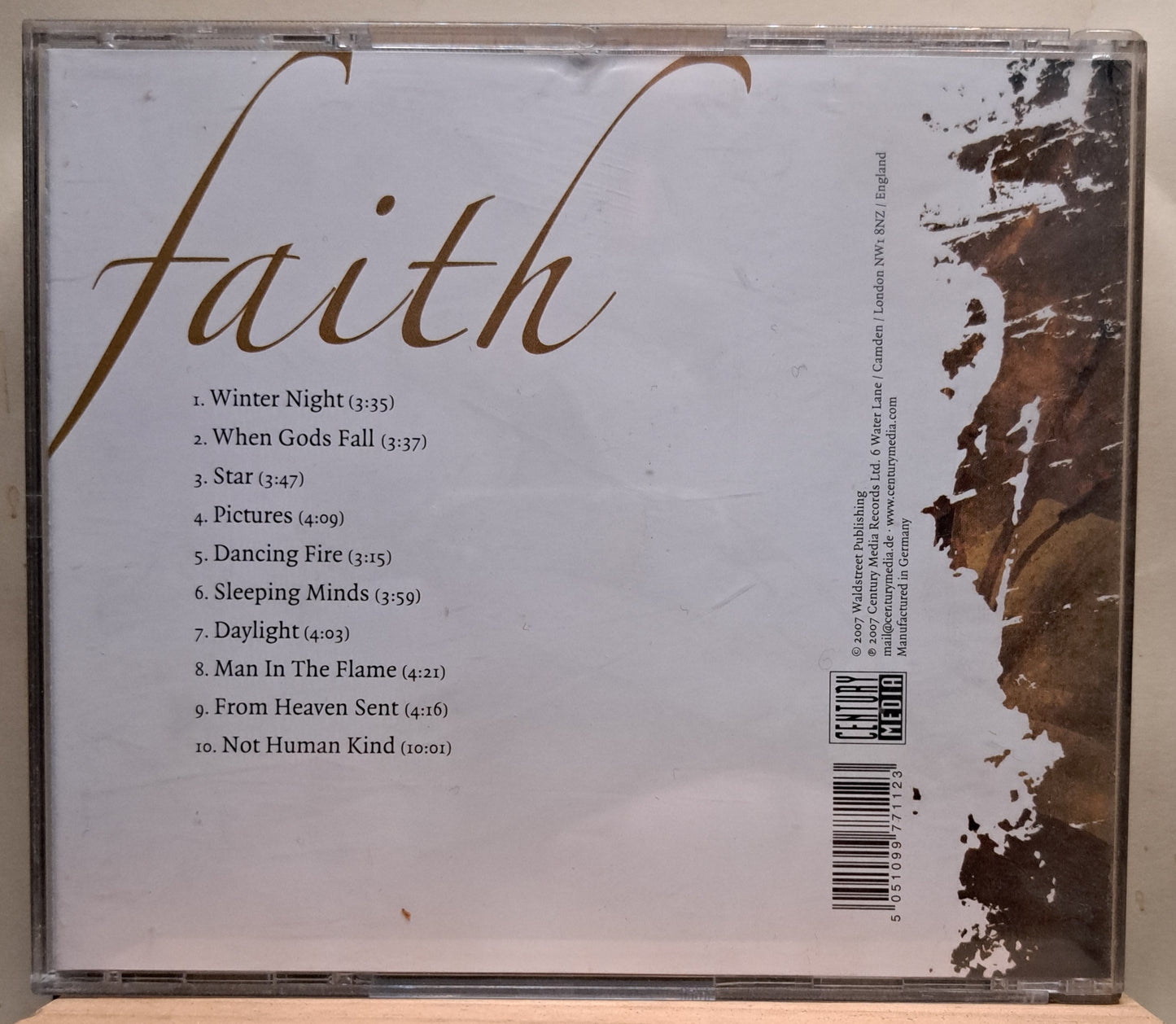 Faith - Eyes of eden (cd)