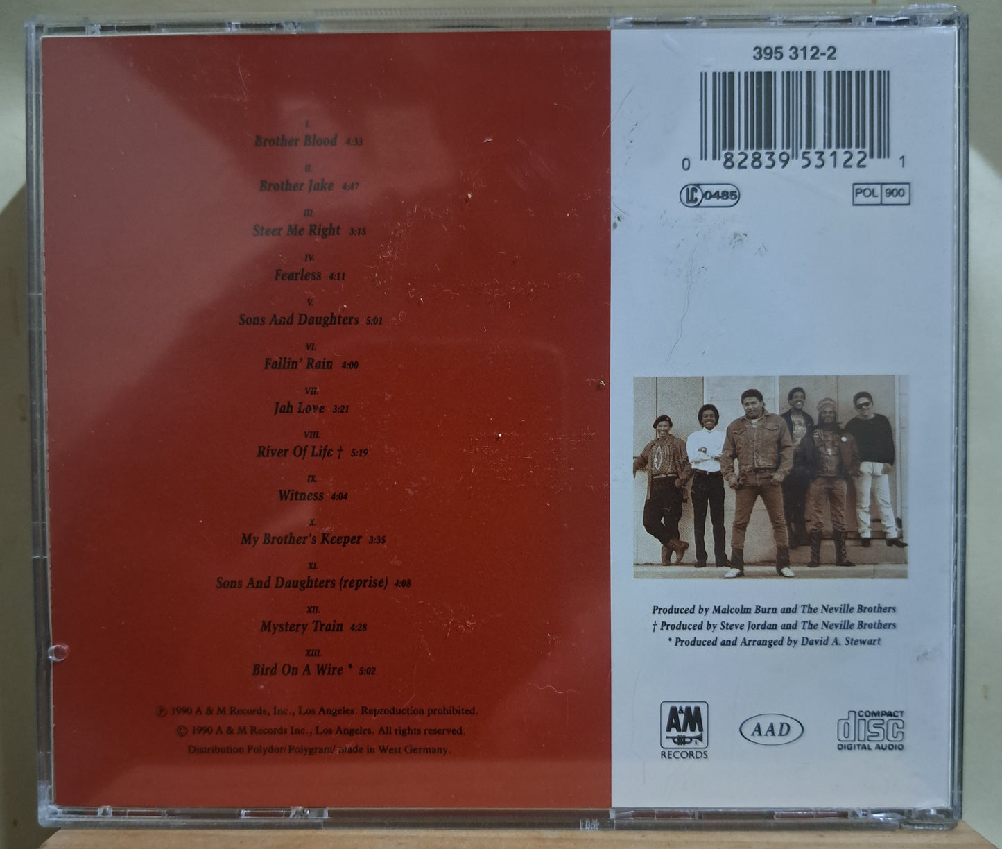 The Neville Brothers - Brother's Keeper (cd)
