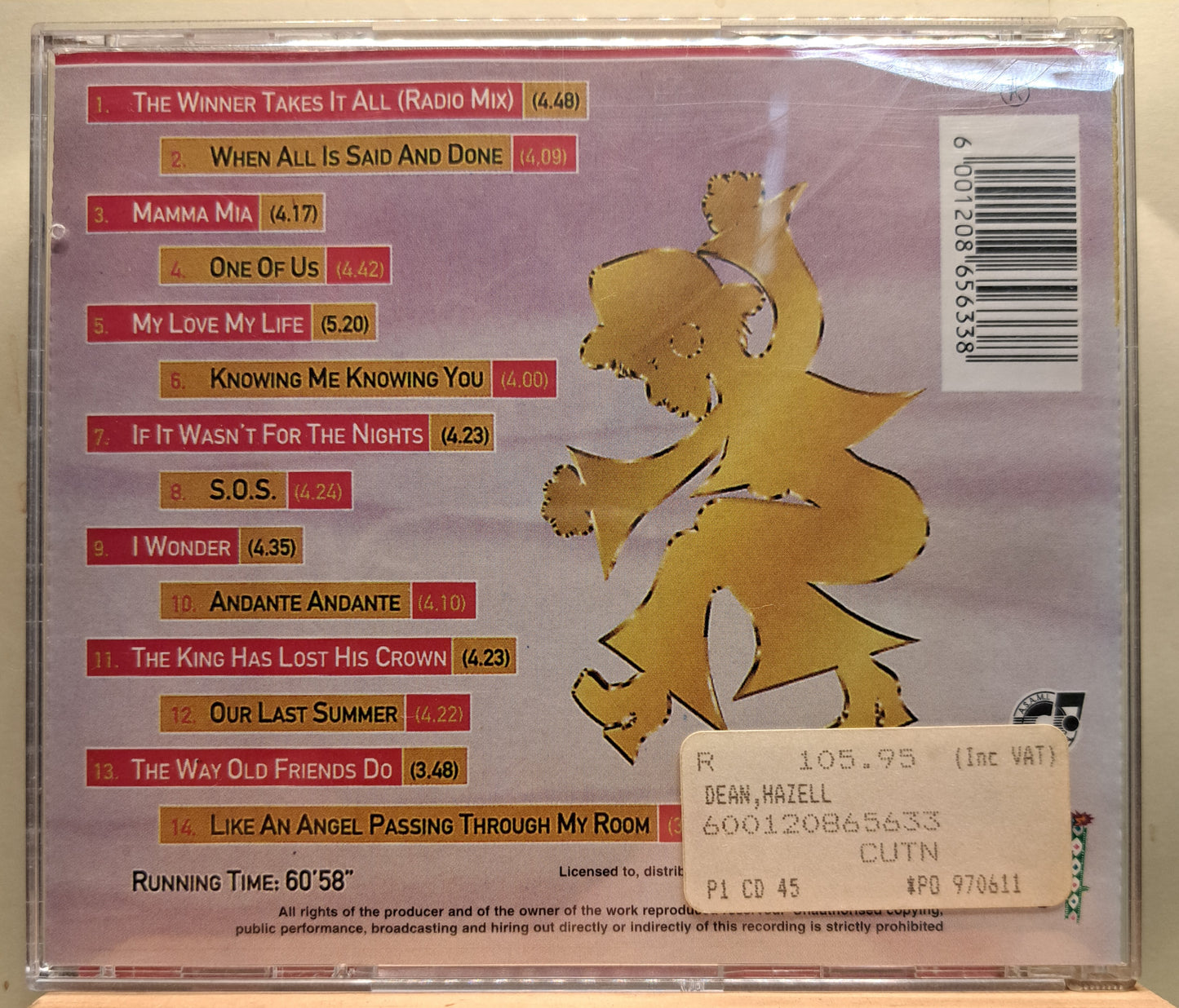 Hazell Dean - The winner takes it all (cd)
