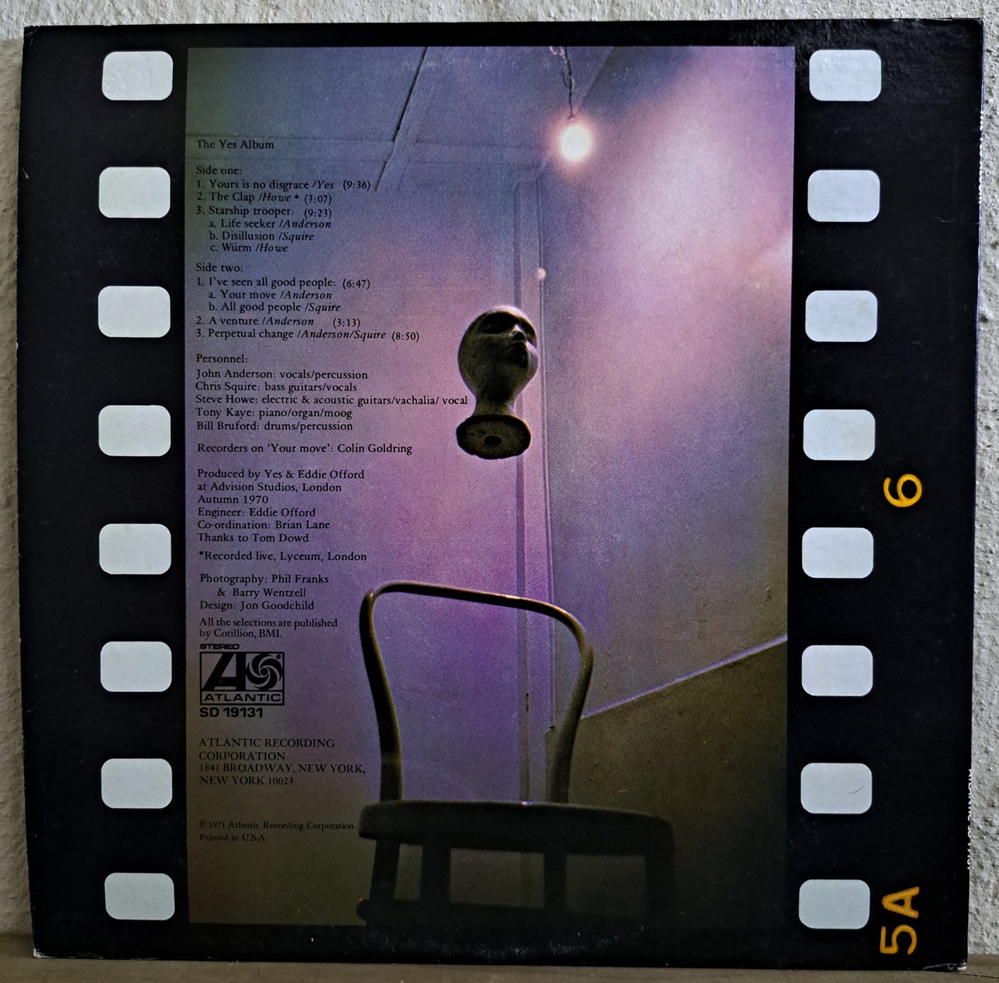 Yes - The Yes album