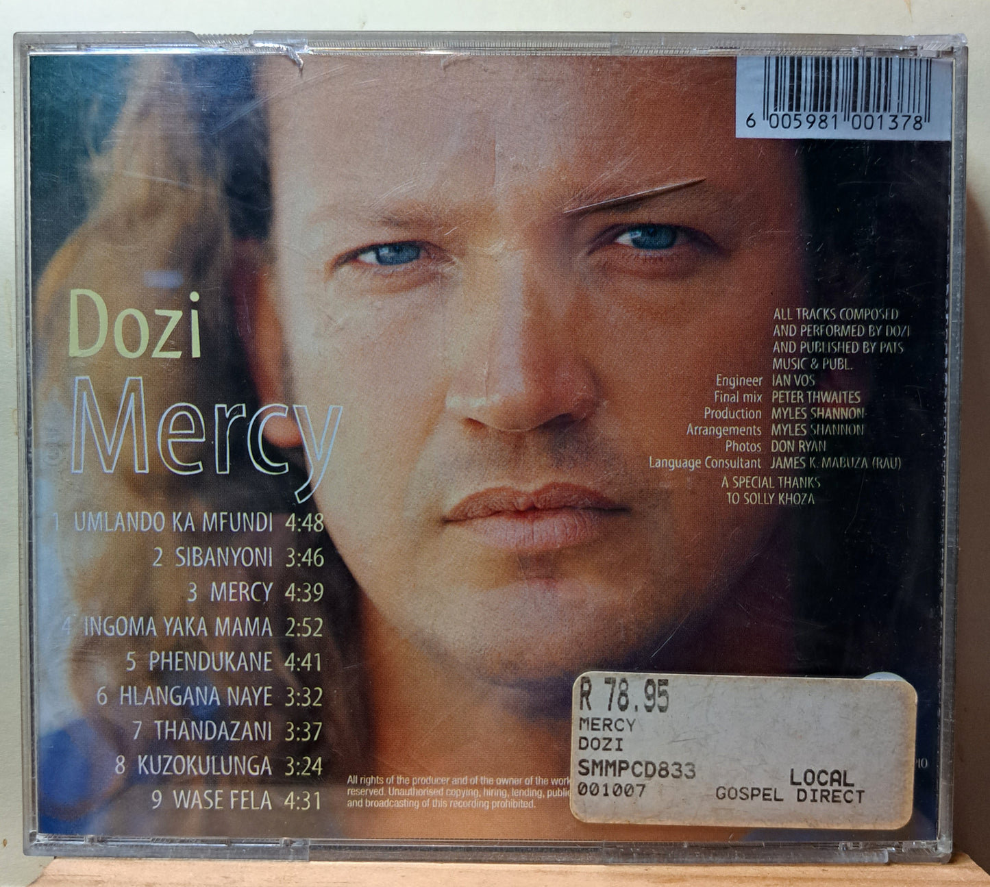 Dozi - Mercy (cd)