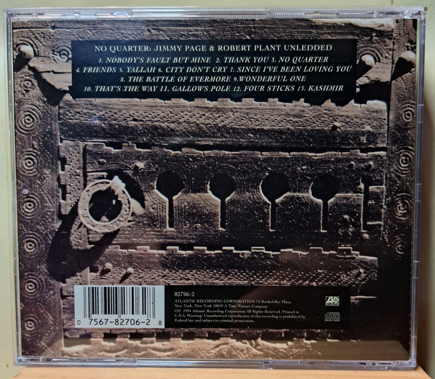Jimmy Page & Robert Plant - No Quarter (cd)