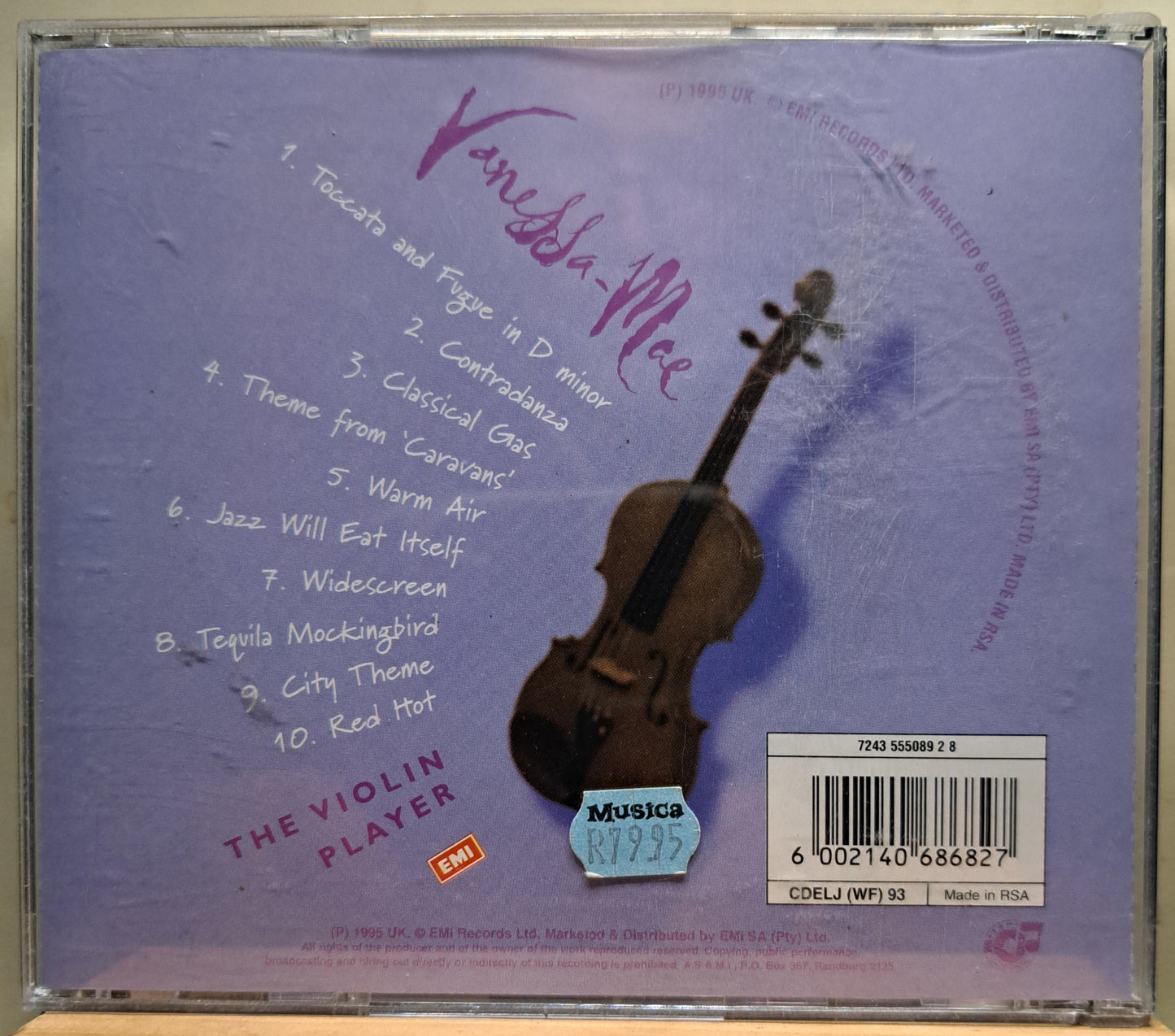 Vanessa Mae - The violin player (cd)