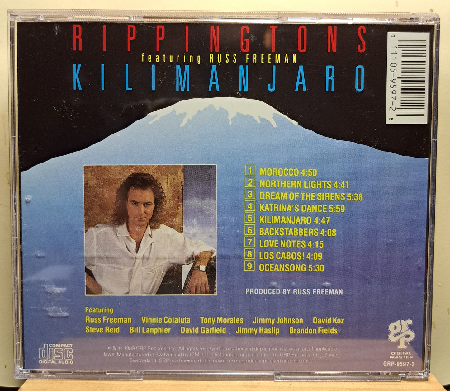 Rippingtons (featuring Russ Freeman) - Kilimanjaro (cd)