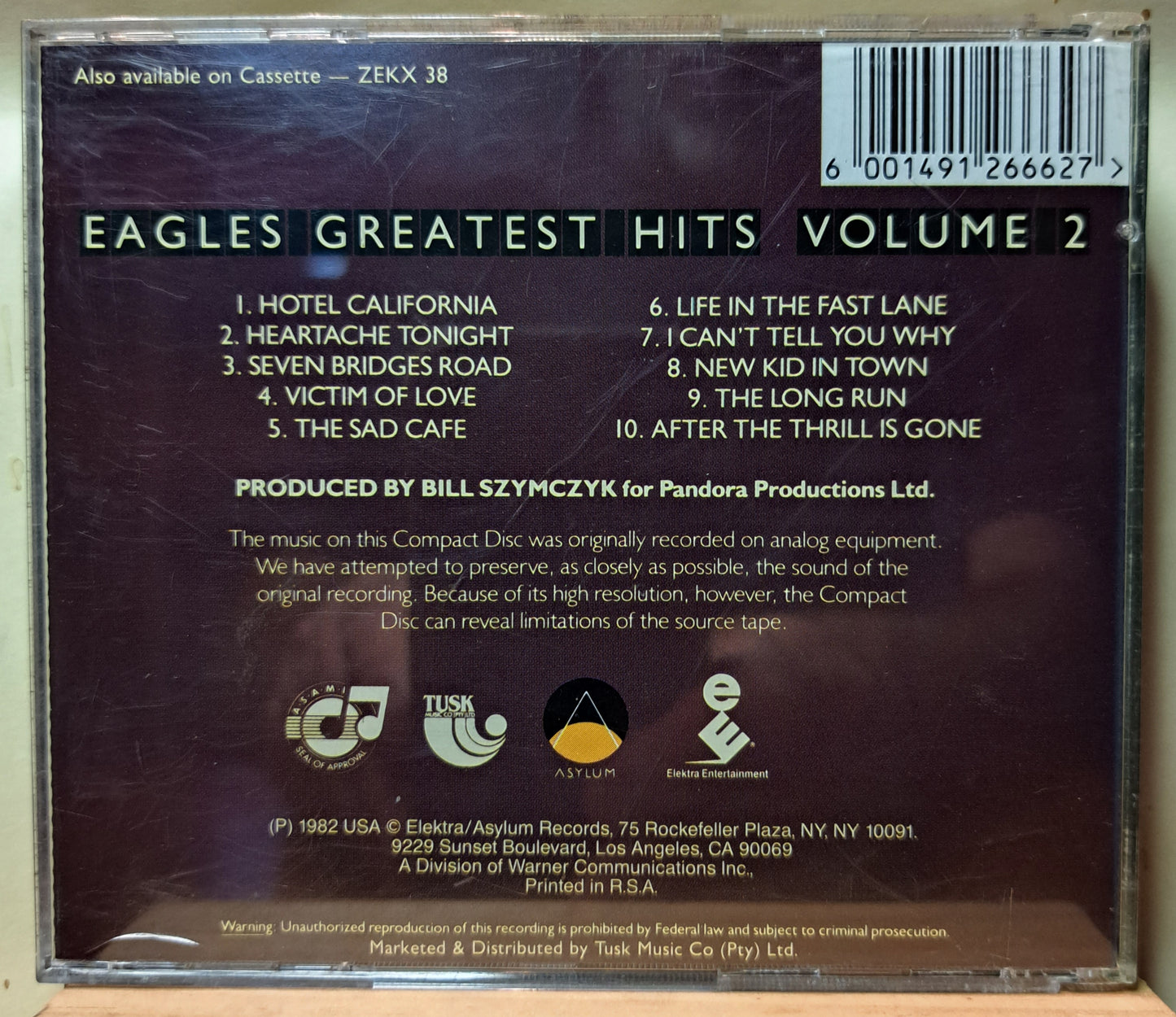 The Eagles - Greatest Hits, volume 2 (cd)