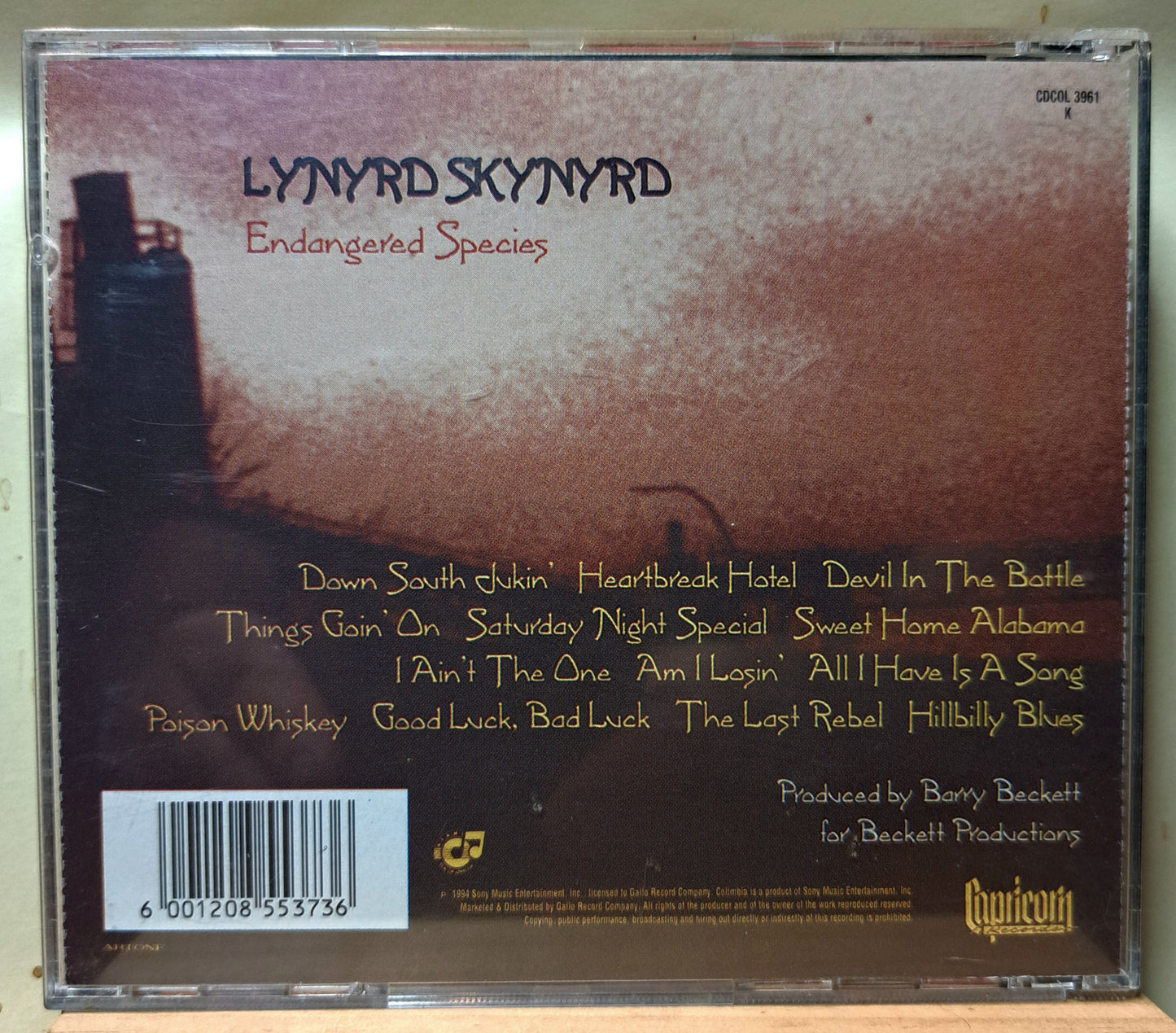 Lynyrd Skynyrd - Endangered species (cd)