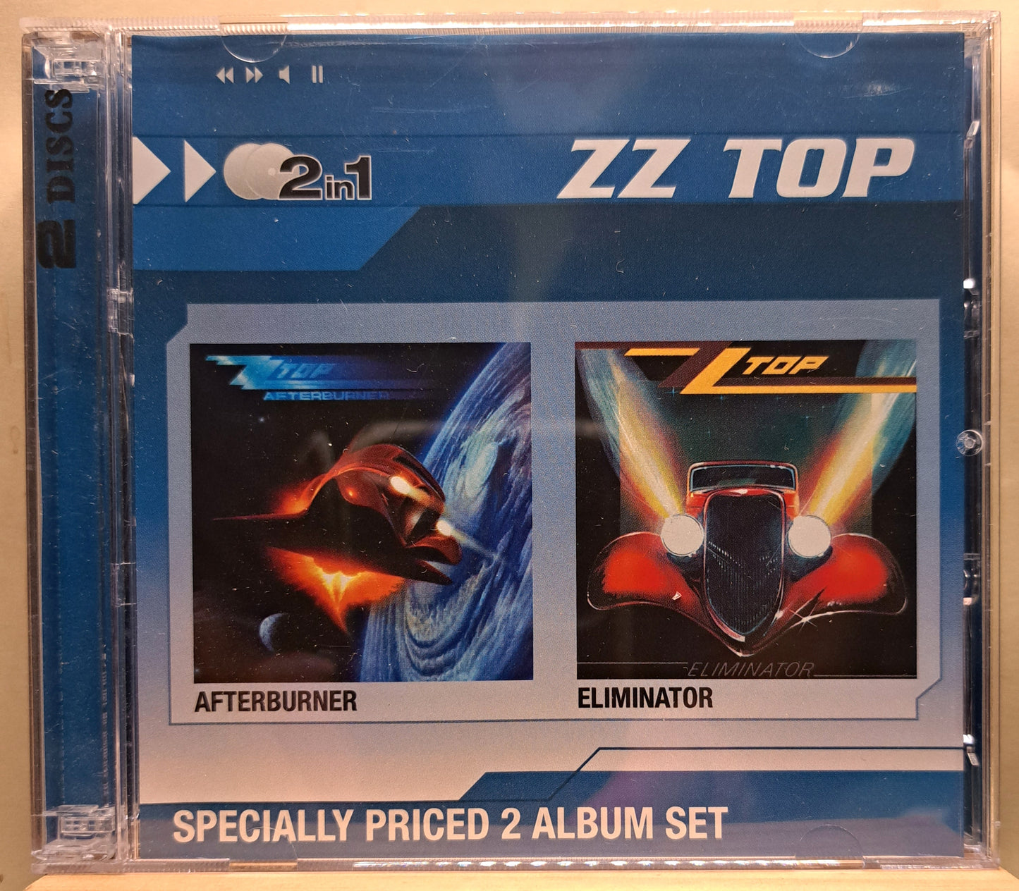 ZZ Top - Afterburner + Eliminator (2 in 1 value pack, double cd)