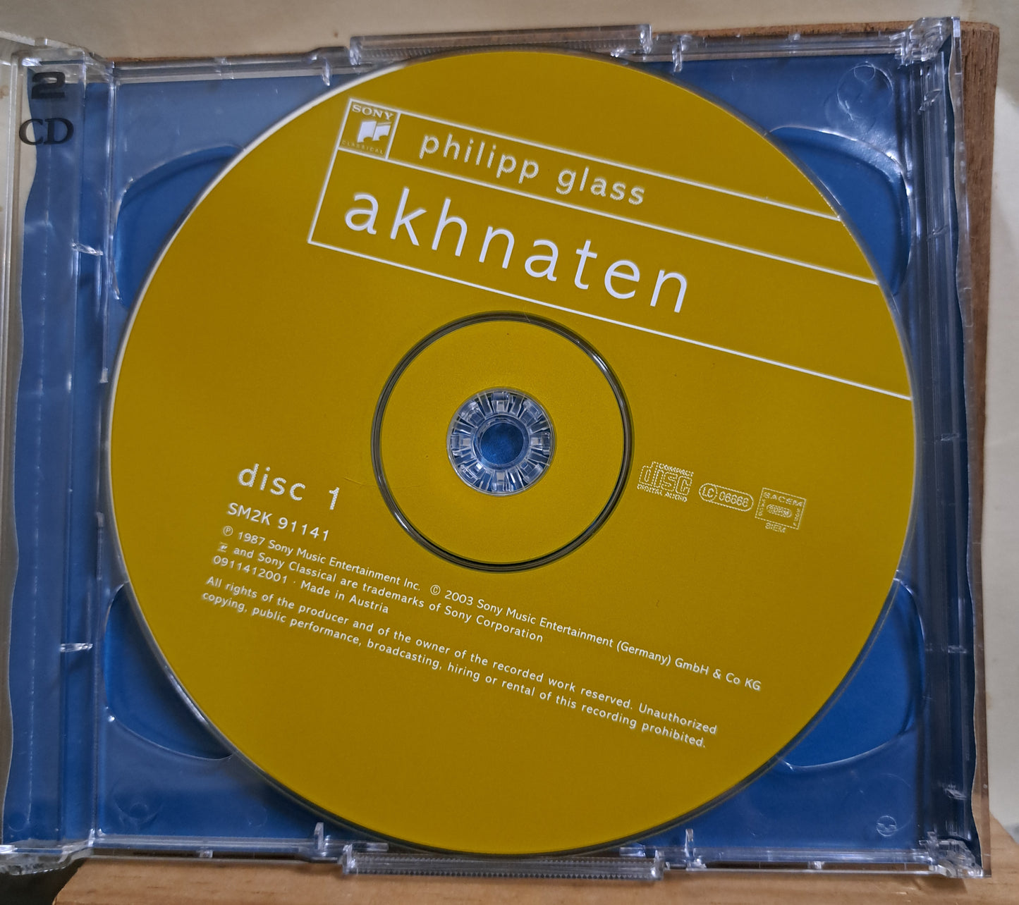 Philip Glass - Akhnaten (double cd)