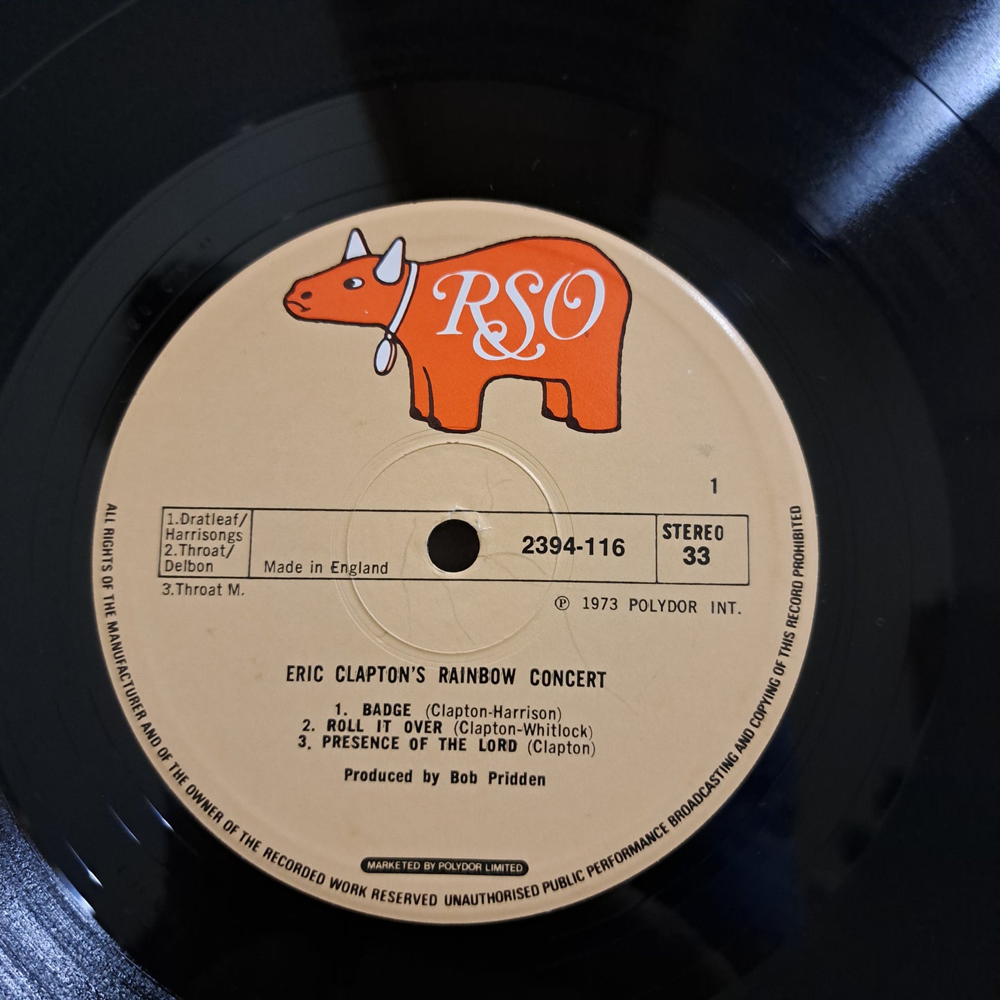 Eric Clapton - Eric Clapton's Rainbow Concert.