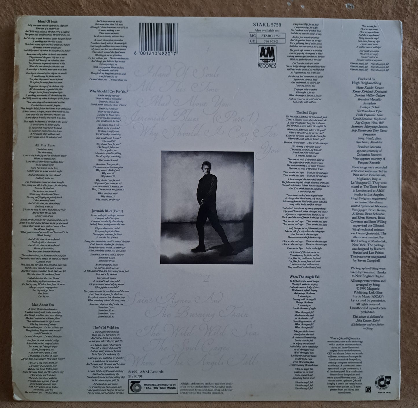Sting - The Soul Cages