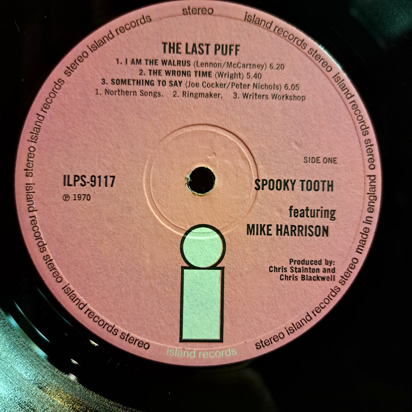 Spooky Tooth, featuring Mike Harrison - The last puff