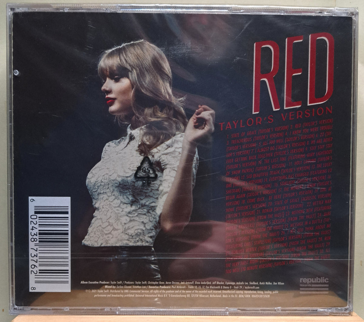 Taylor Swift - Red, Taylor's version (cd, new/sealed)