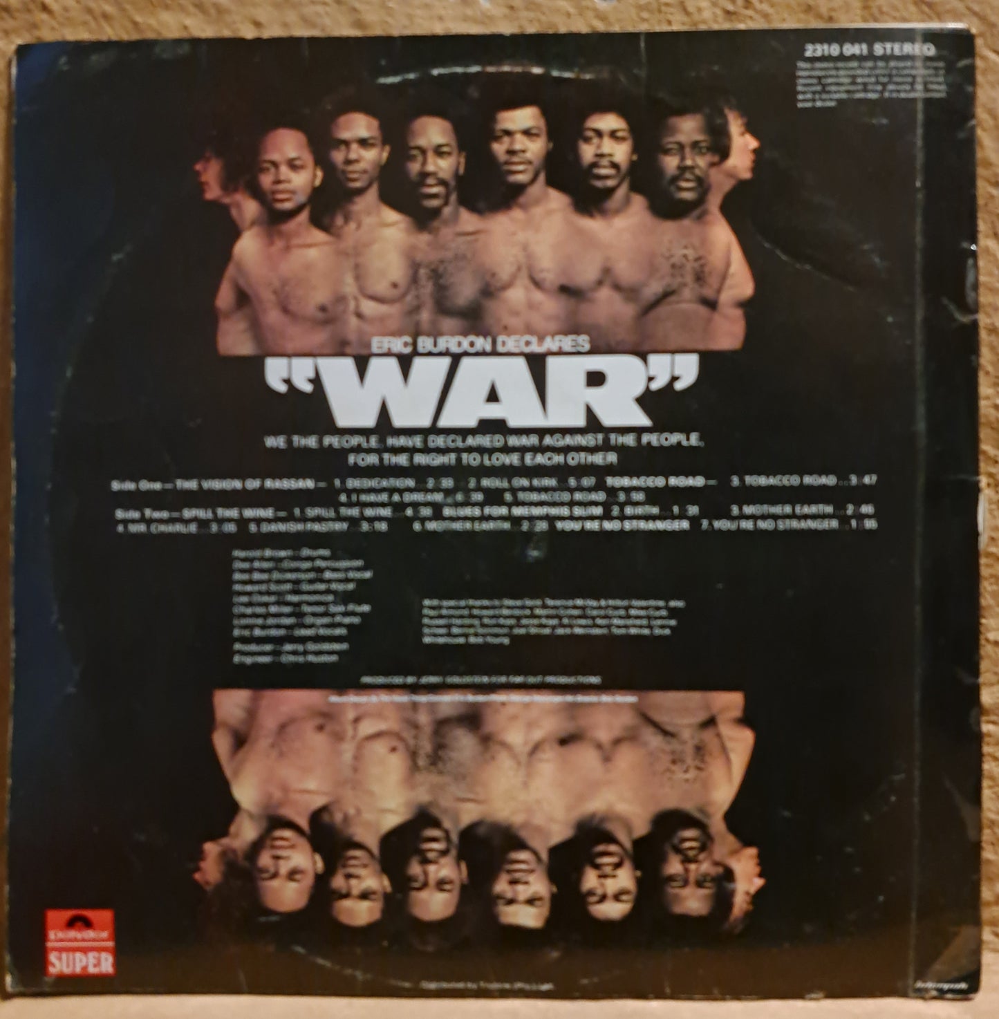 Eric Burdon  - Eric Burdon declares "War"