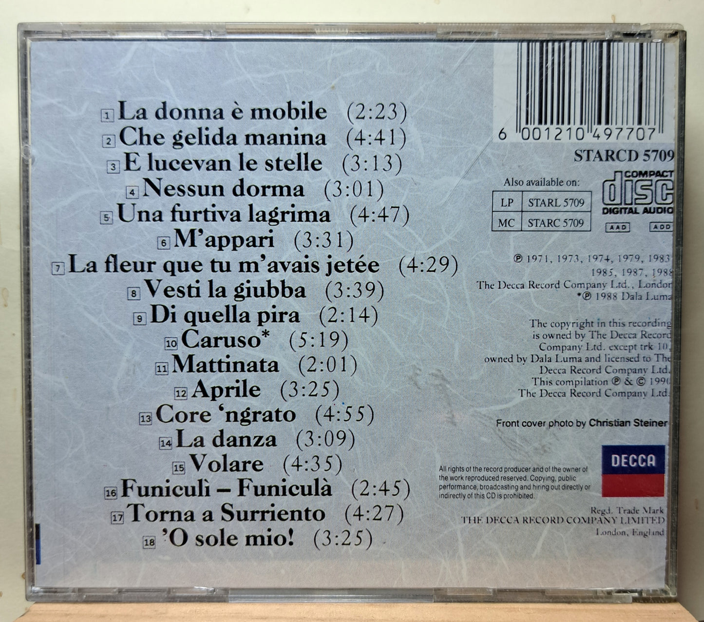 Luciano Pavarotti - the essential Pavarotti (cd)