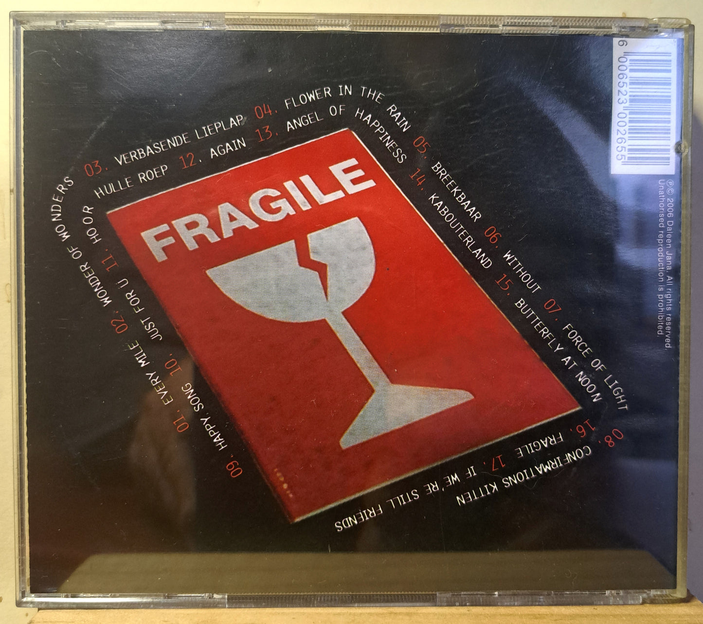 Daleen Jana - Fragile/Breekbaar (cd)