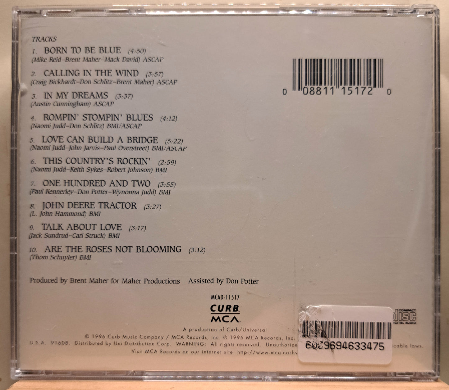 The Judds - Love can build a bridge (cd)
