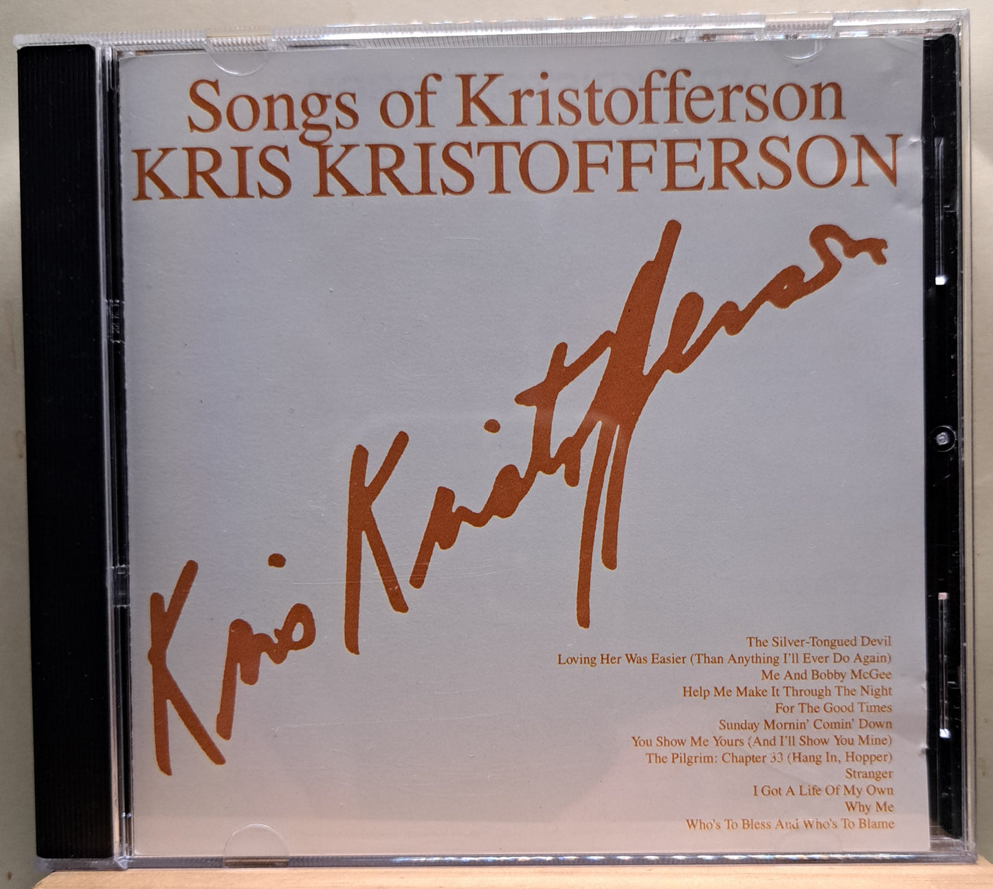Kris Kristofferson - songs of Kristofferson (cd)