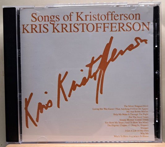 Kris Kristofferson - songs of Kristofferson (cd)