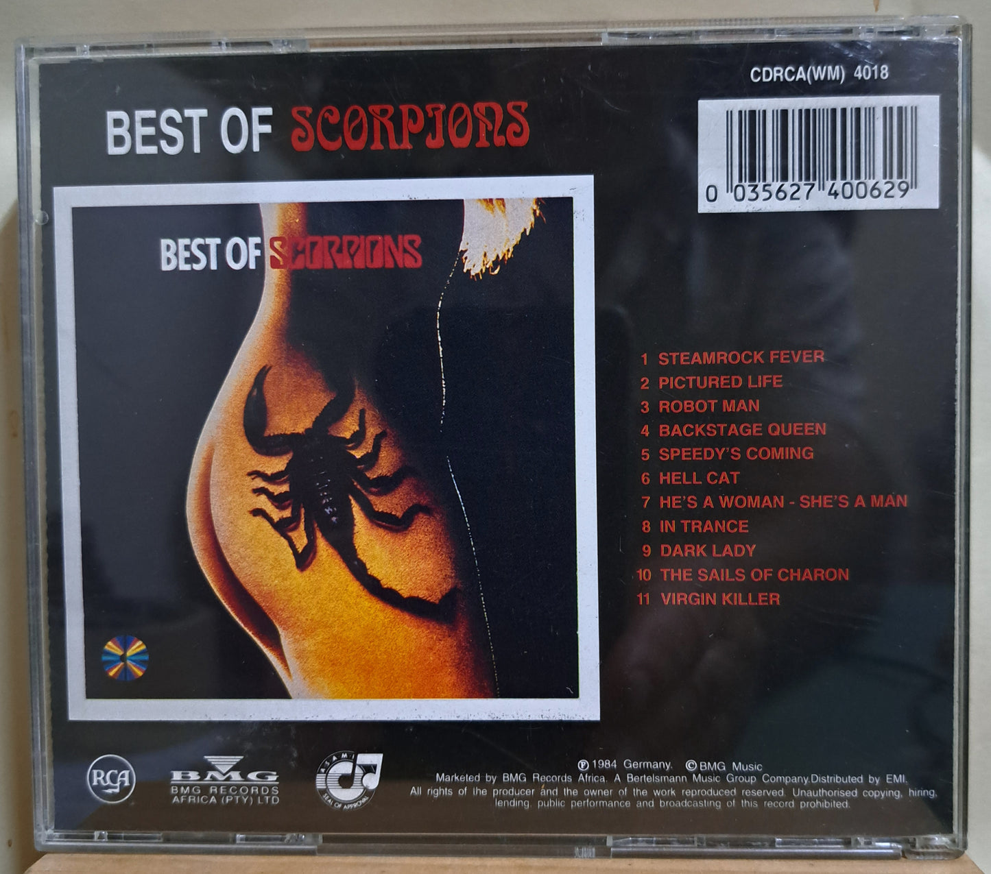 The Scorpions - Best of (cd)
