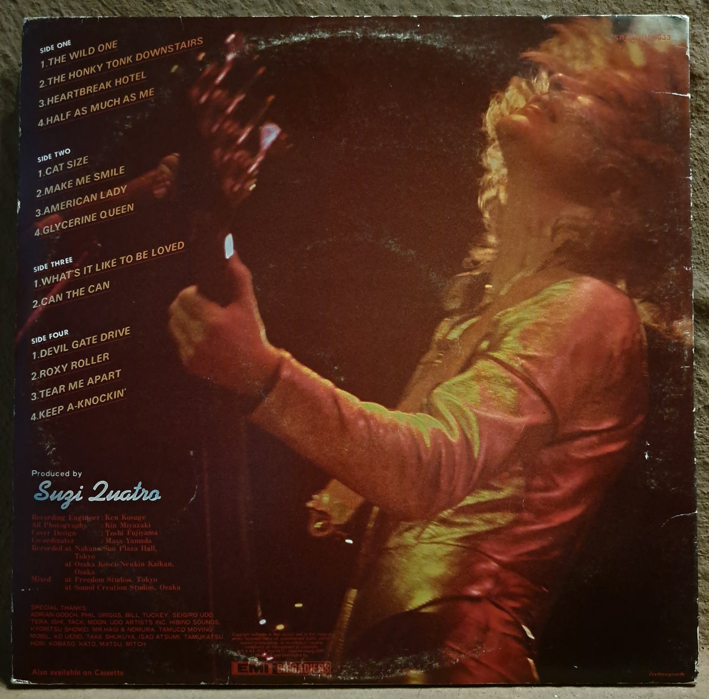 Suzi Quatro - Live and Kickin' (double album)