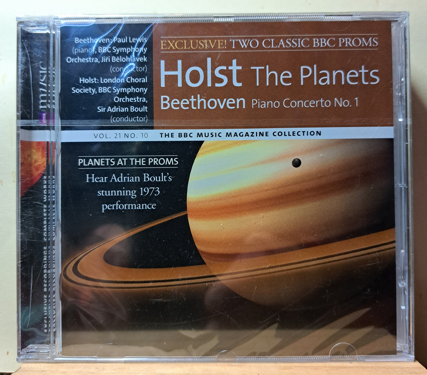Holst - The Planets and Beethoven, piano Concerto No.1 (cd)